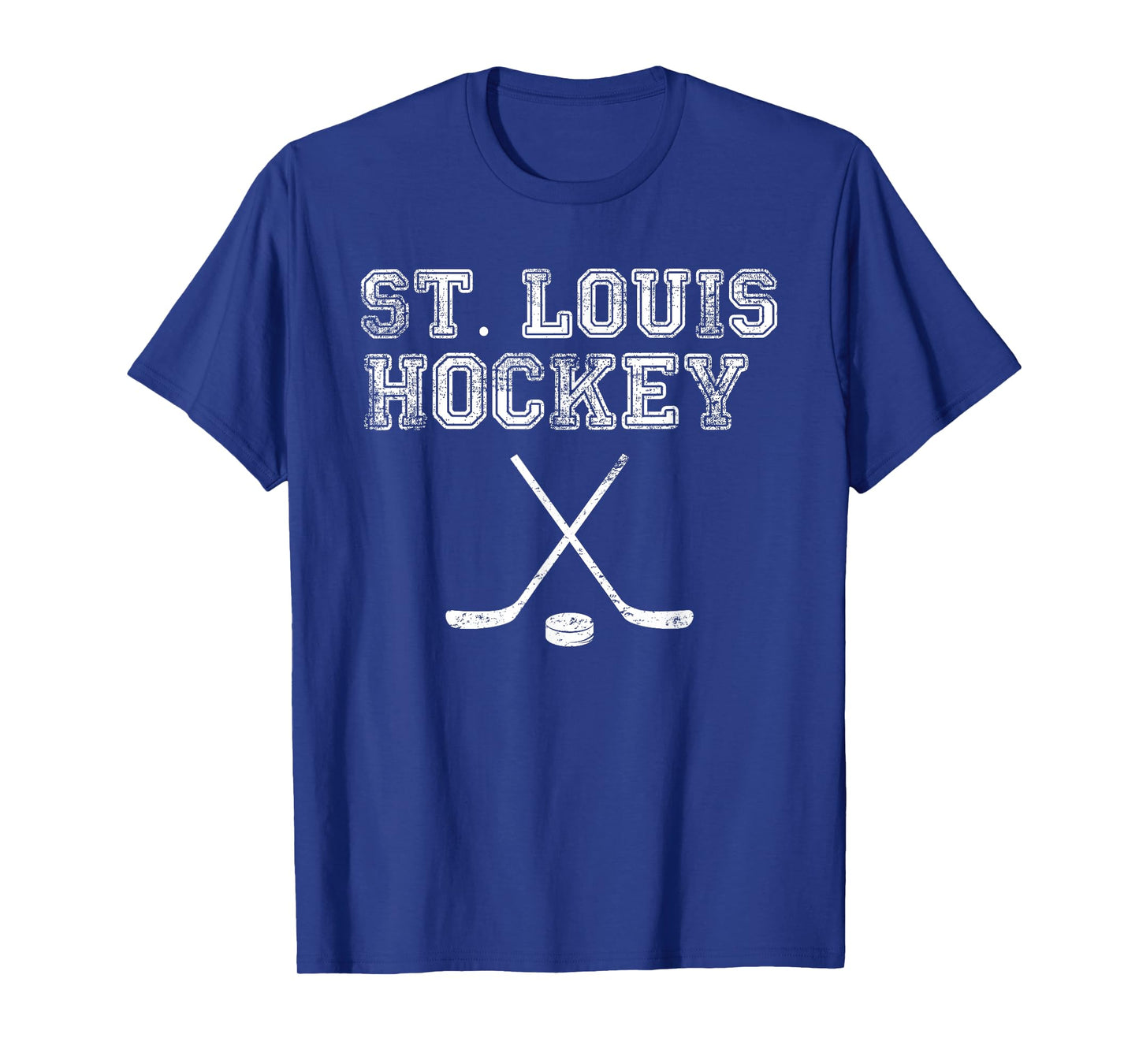 Vintage St. Louis Ice Hockey Sticks State Outile STL Tee T-Shirt