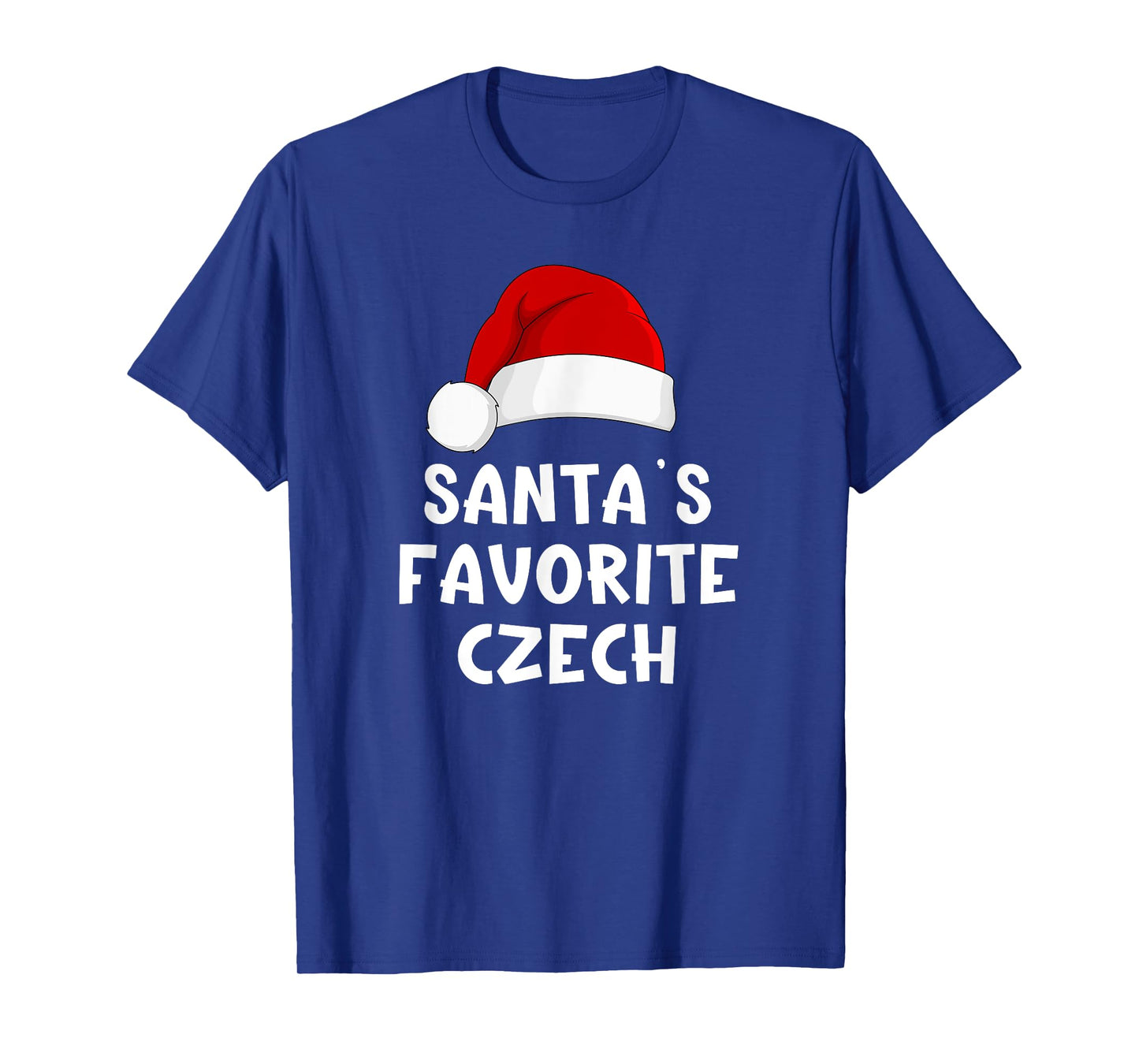 Christmas Santa's Favorite Czech Funny Xmas Pajama Republic T-Shirt