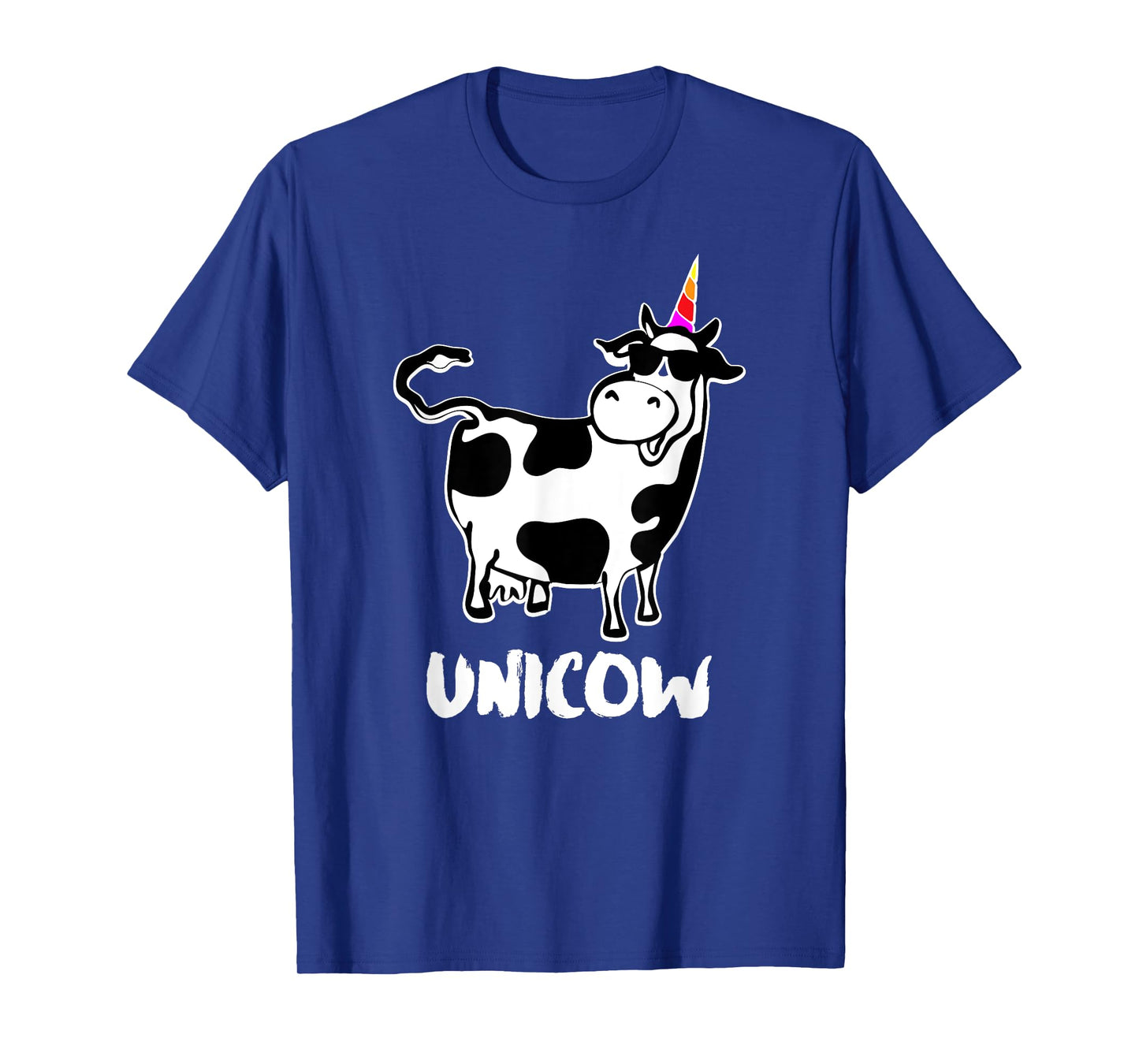 Unicow. Cute Dairy Cow Farmer Shirt Funny Cow Lover Gift T-Shirt