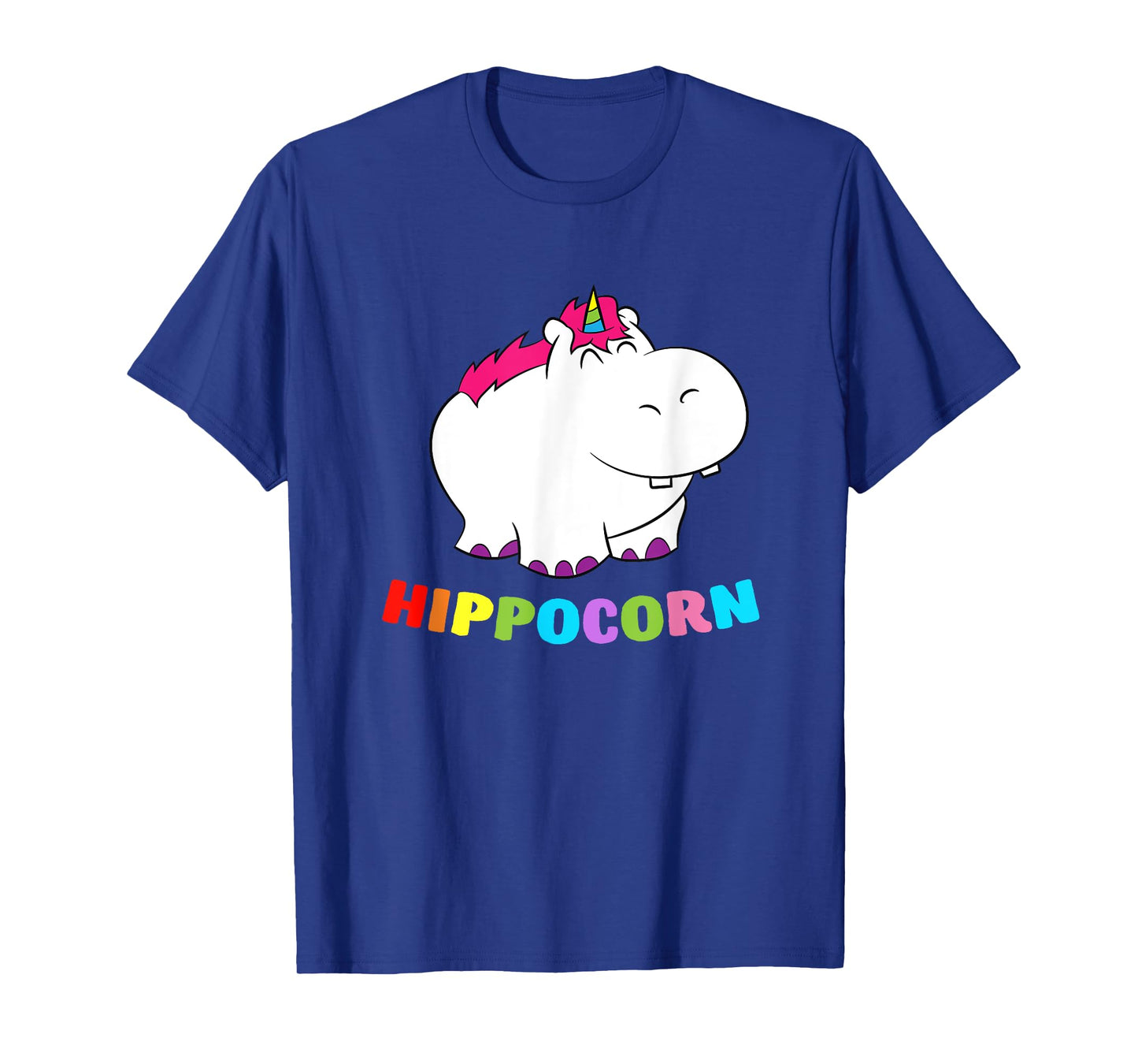 Funny Hippo Hippocorn Unicorn Hippo Birthday Hippo T-Shirt