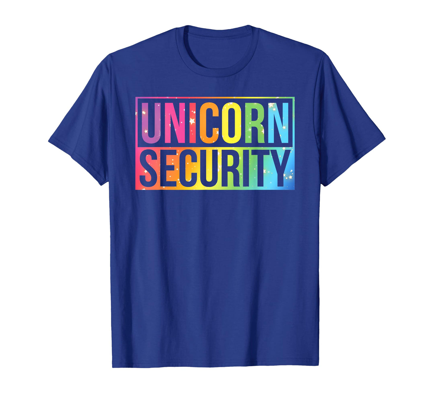 Halloween Mom Dad Daughter Unicorn Security Birthday Party T-Shirt