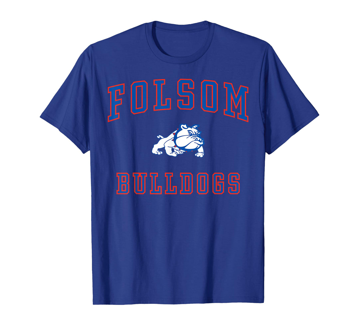 Folsom High School Bulldogs T-Shirt C1 T-Shirt