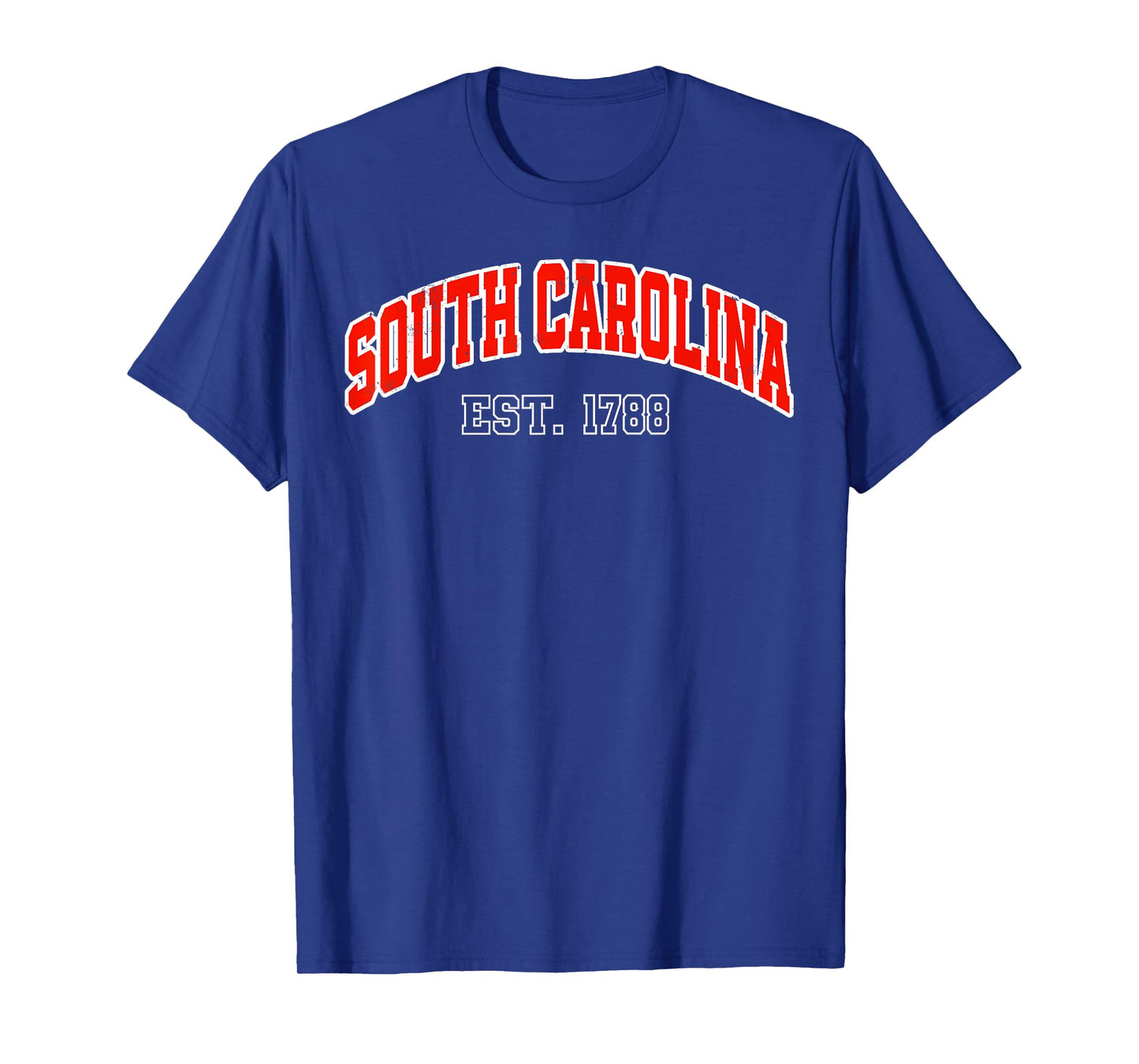 Retro South Carolina State Souvenir SC Vintage Sport Varsity T-Shirt