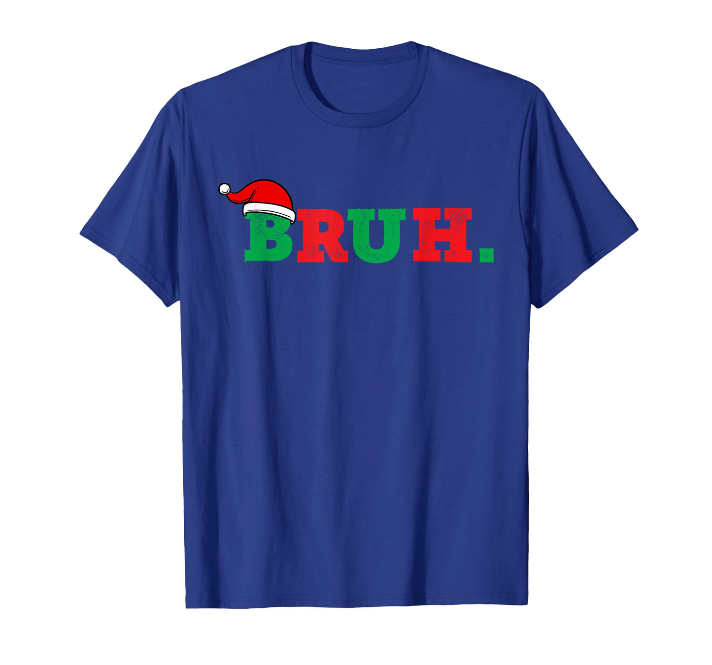 Bruh Funny Saying Bro Teens Boys Kids Christmas Pajamas Xmas T-Shirt