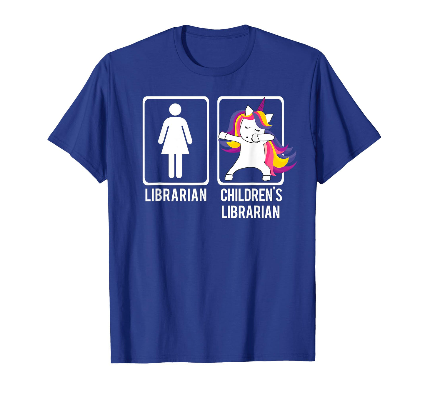 DABBING UNICORN CHILDREN'S LIBRARIAN Dabs Library Meme T-Shirt