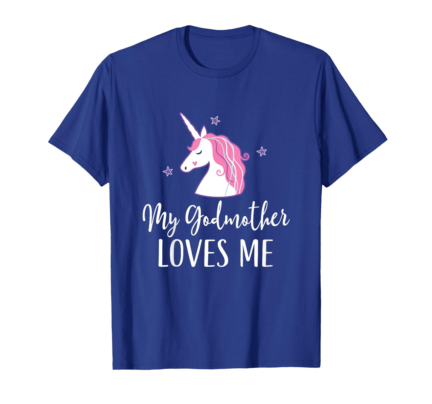 Kids My Godmother Loves Me Unicorn Goddaughter T-Shirt