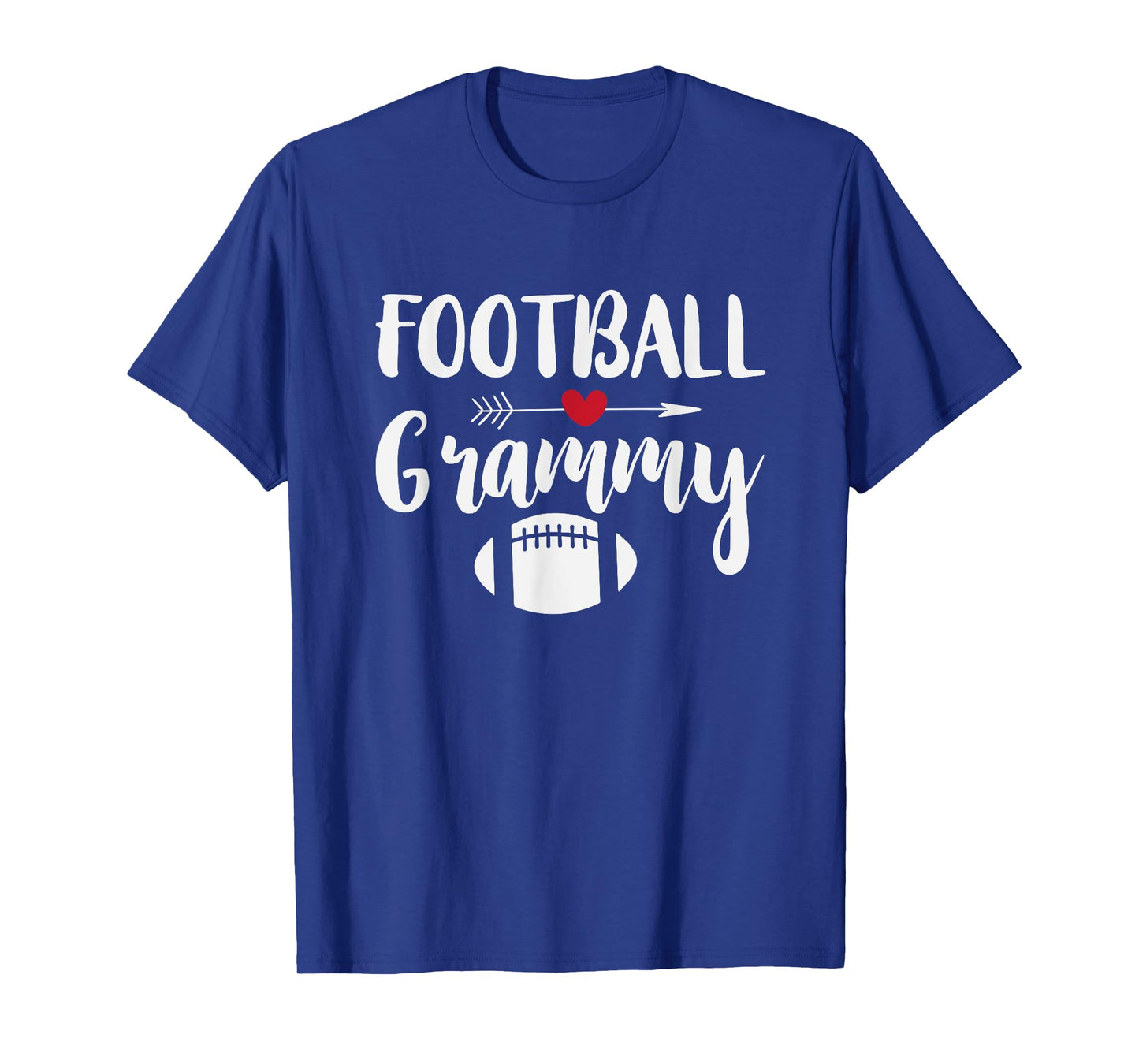 Football Grandma Shirt Sports Grandmother Grammy Gift T-Shirt