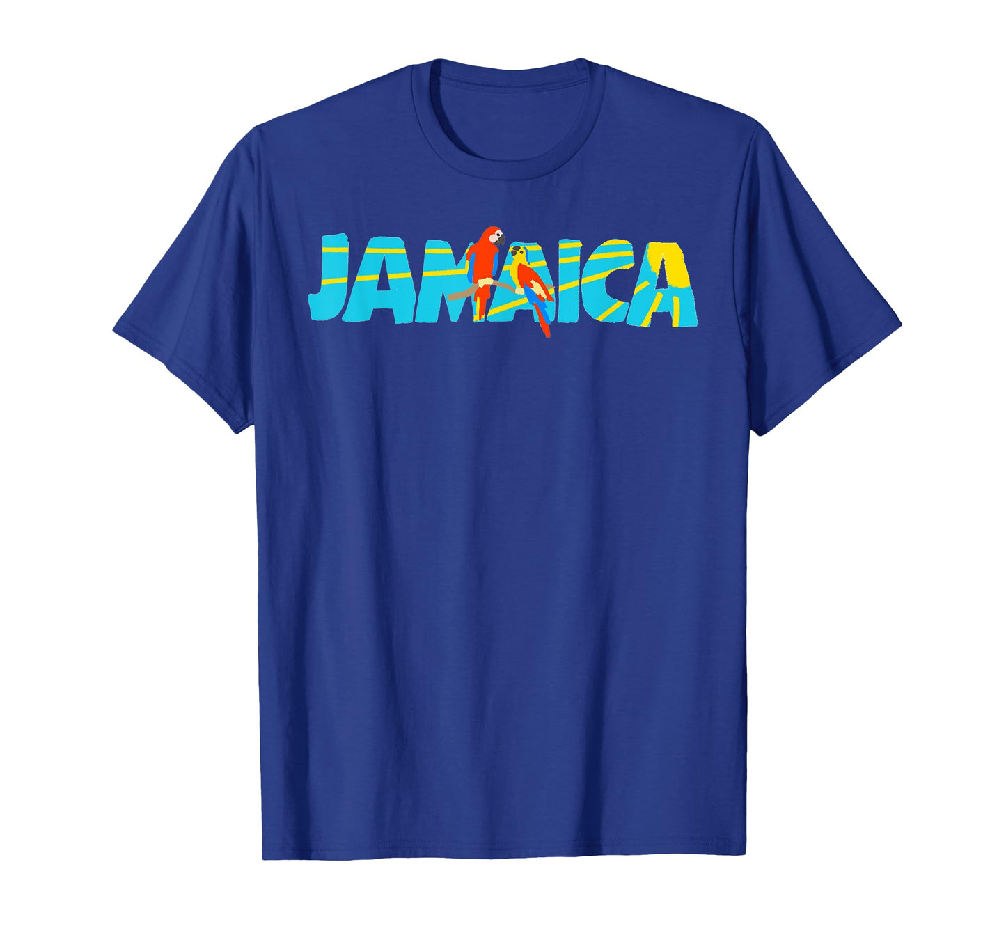 Jamaica Island Parrot Bird Sun T-Shirt