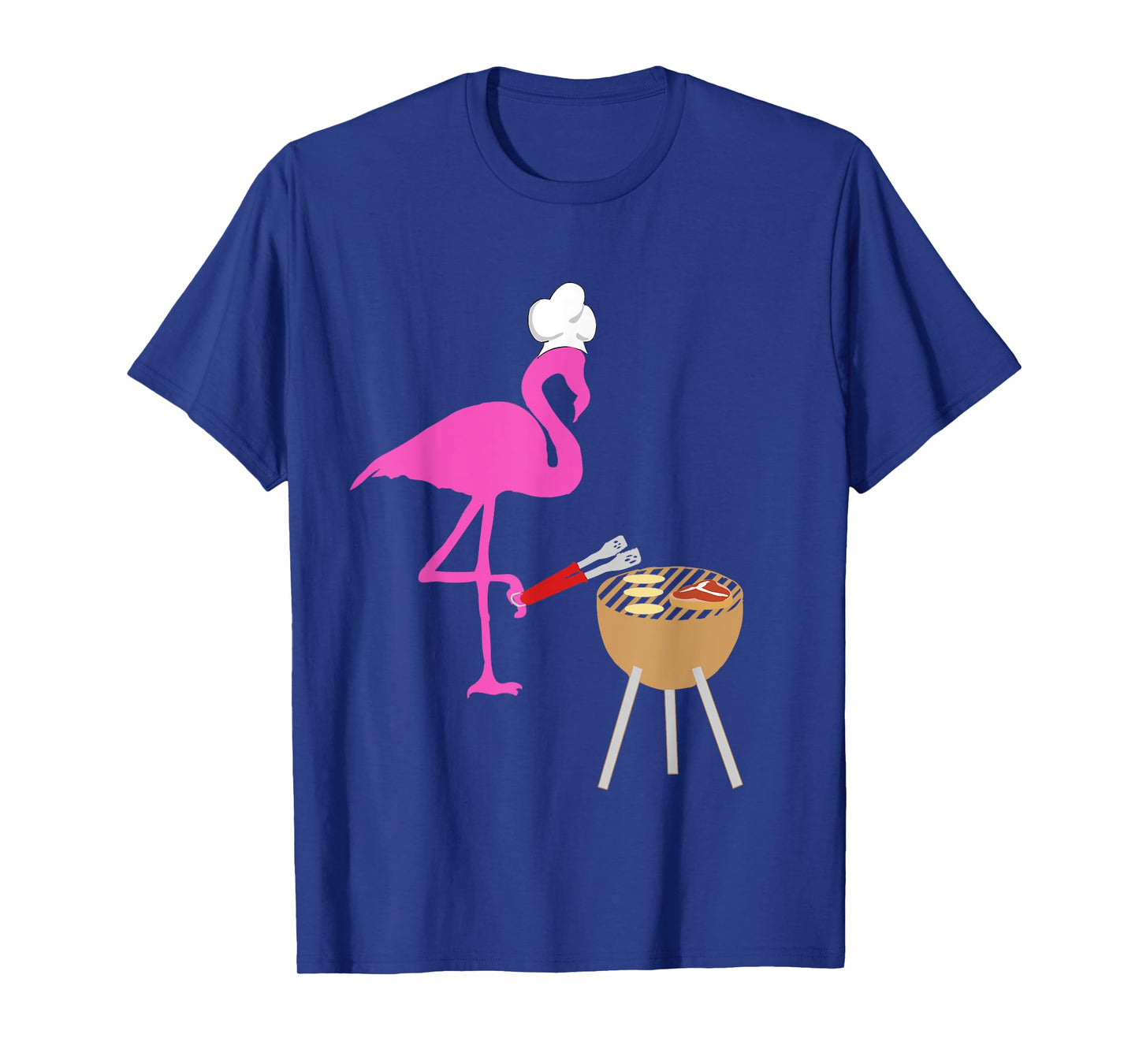 BBQ Flamingo Bird Grilling Cooking Grill Funny Barbecue T-Shirt