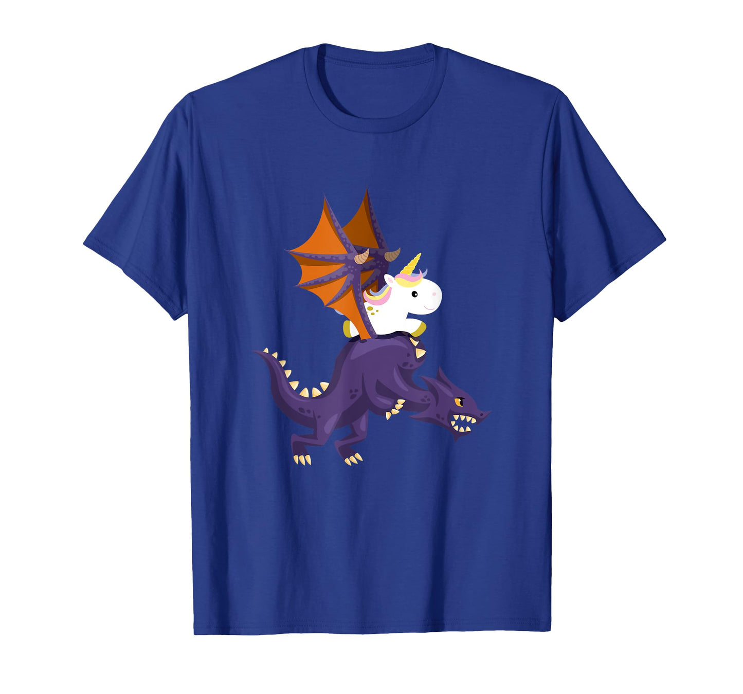 Funny Unicorn Riding Dragon Mythical Fantasy Gift T-Shirt