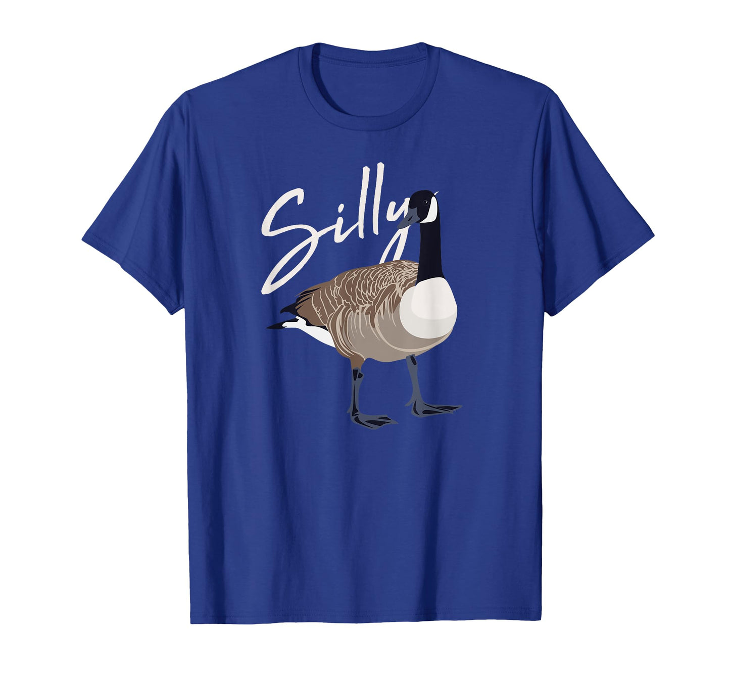 Canadian Goose Silly Goose Funny Cute Bird Hunter T-Shirt