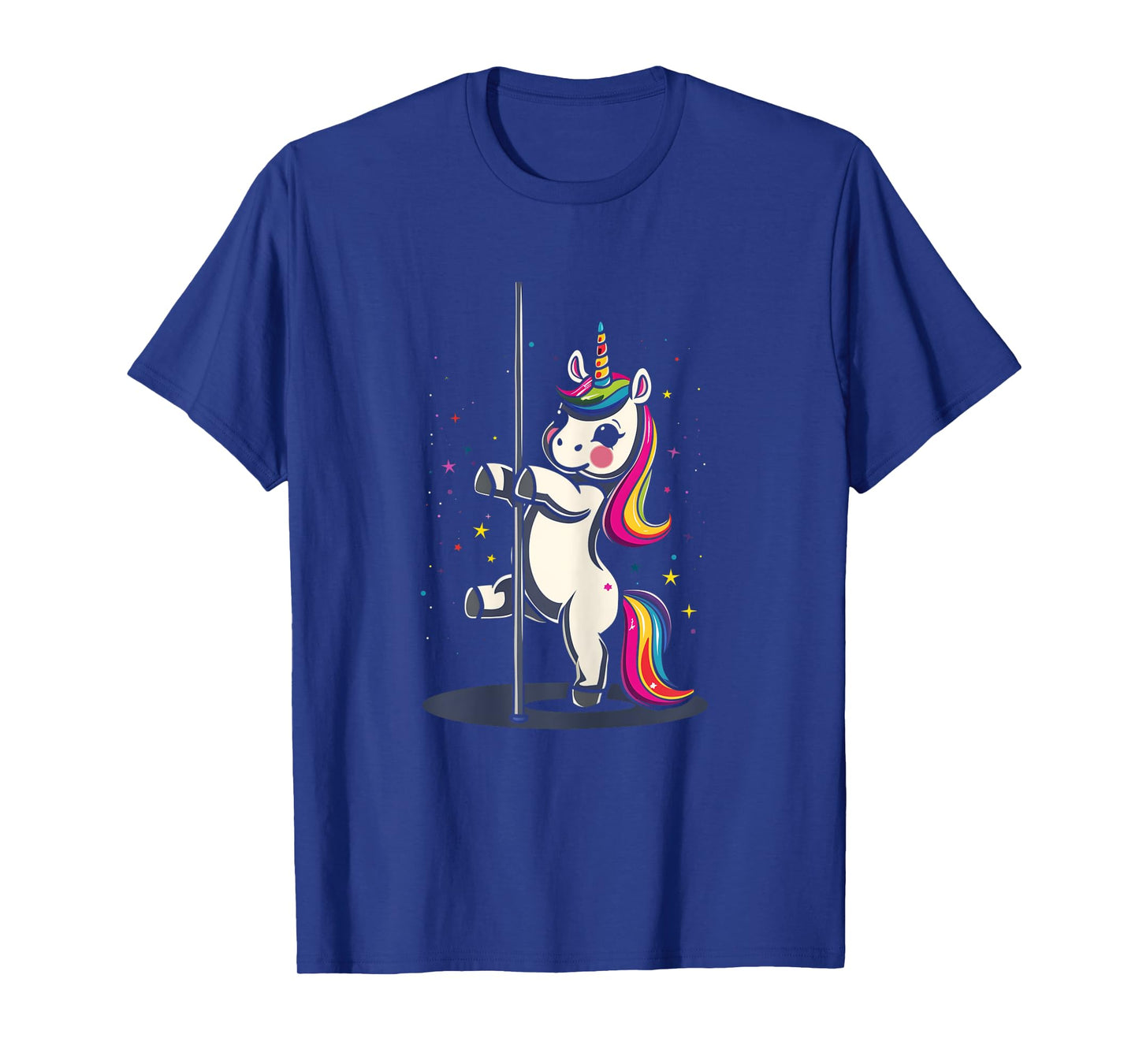 Pole Dance Dancing Unicorn Exotic Dancer Cute T-Shirt