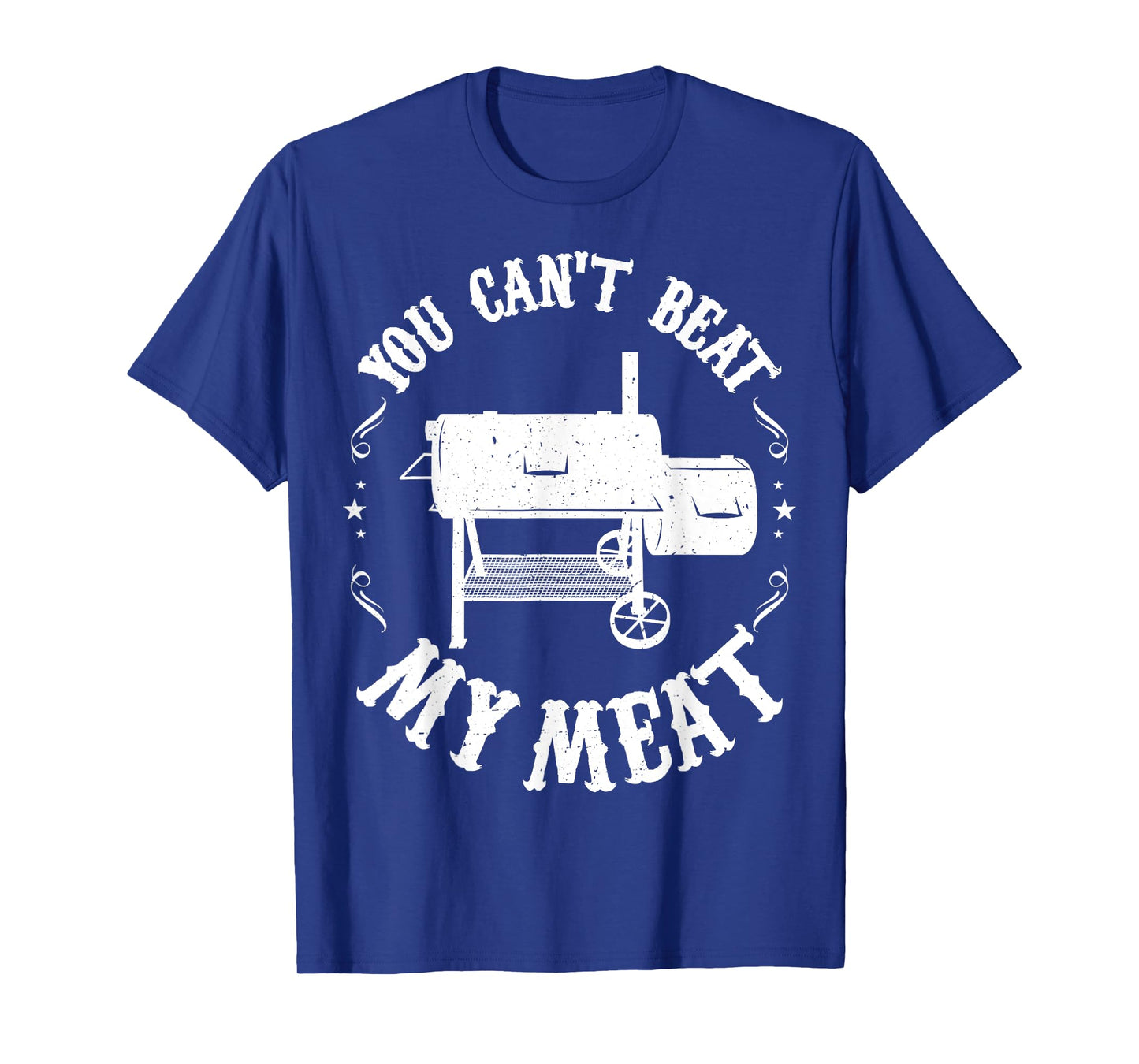 Funny BBQ Pit Reverse Flow Smoker Accessory Dad Grill T-Shirt