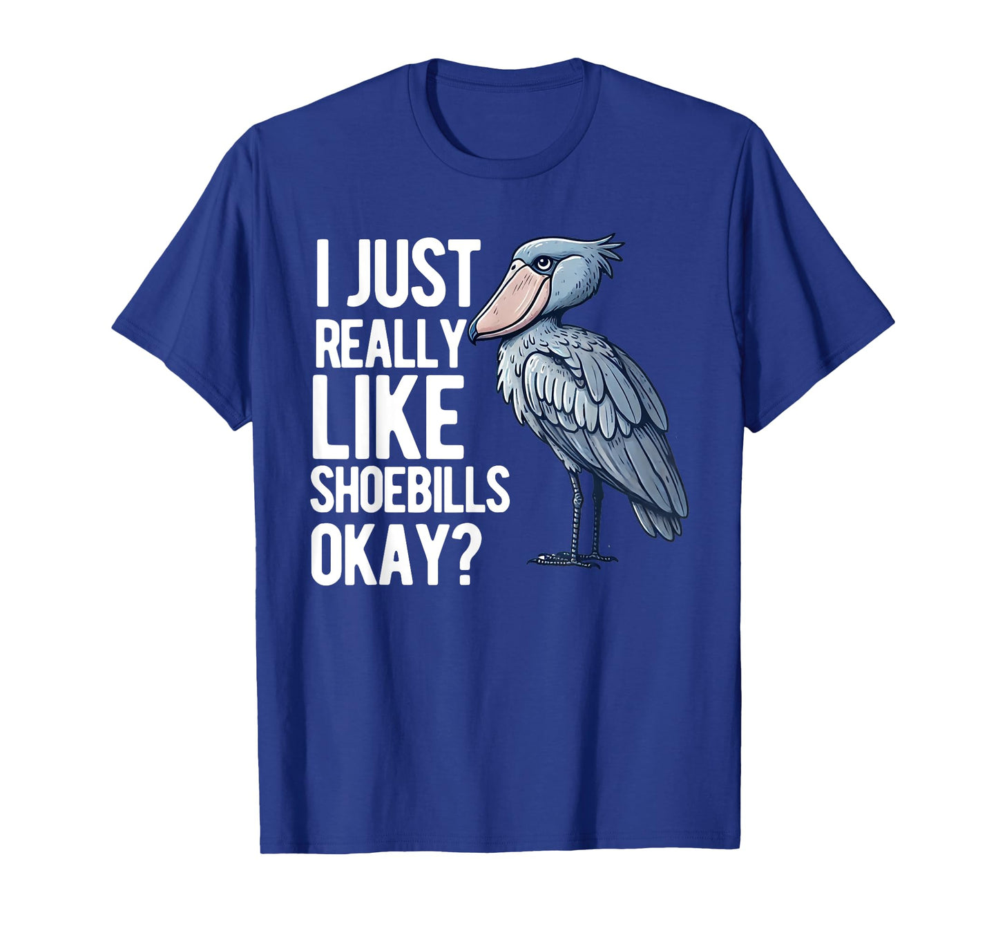 Shoebill Stork Bird Shoe-billed Stork Women Men Whaleheads T-Shirt