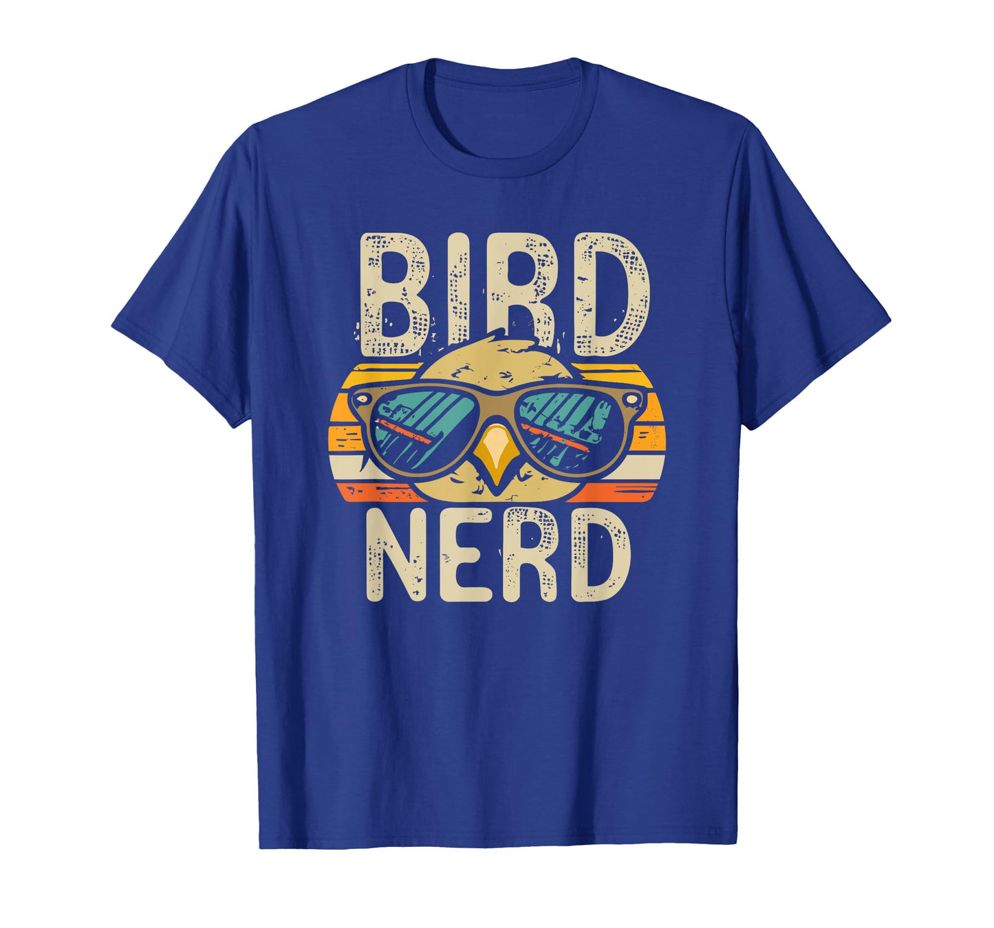 I heart Birds Funny Bird Nerd Vintage Retro Sunset Cute T-Shirt