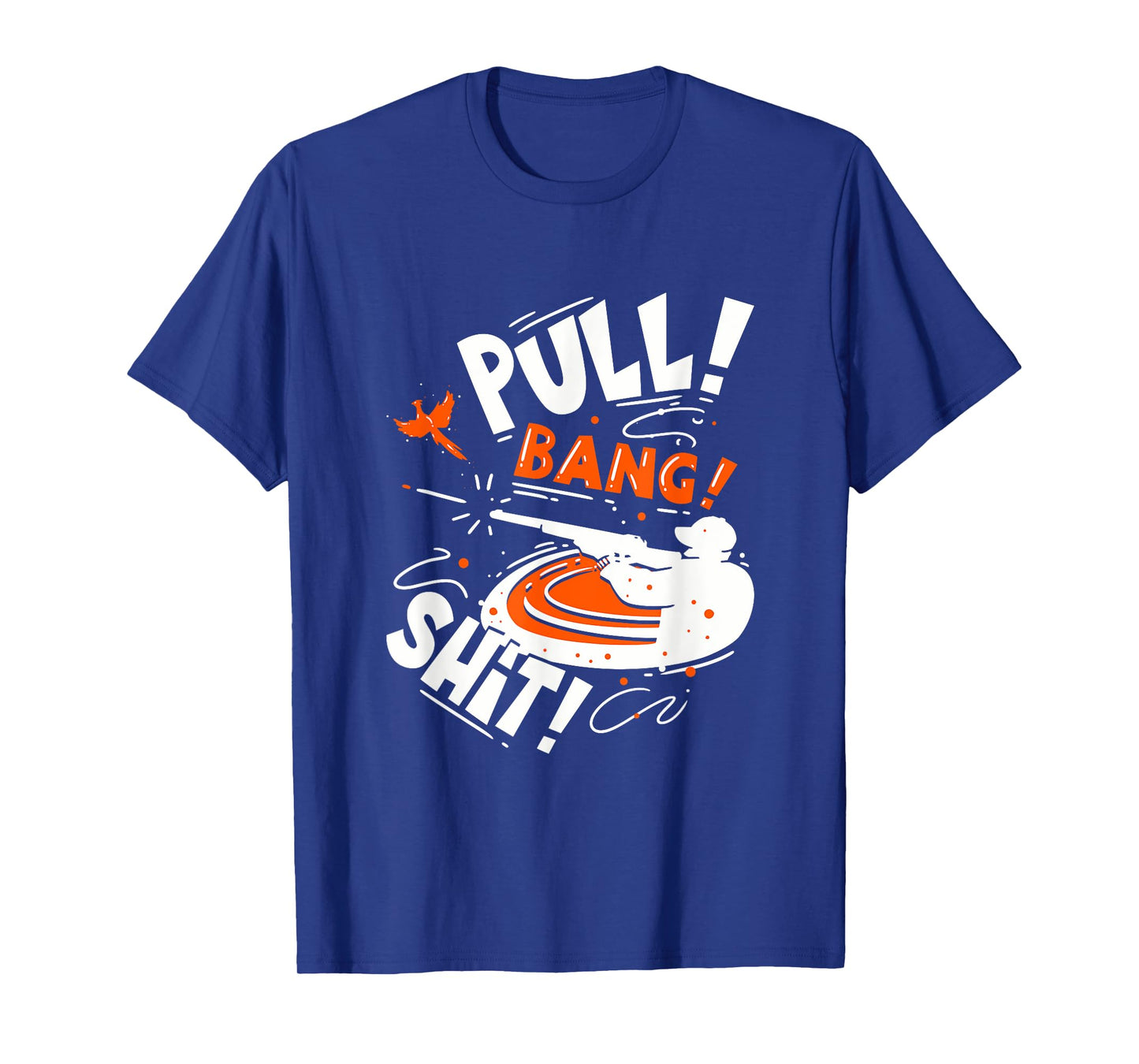 Skeet Shooting Trap Shooter Clay Disc Dad T-Shirt