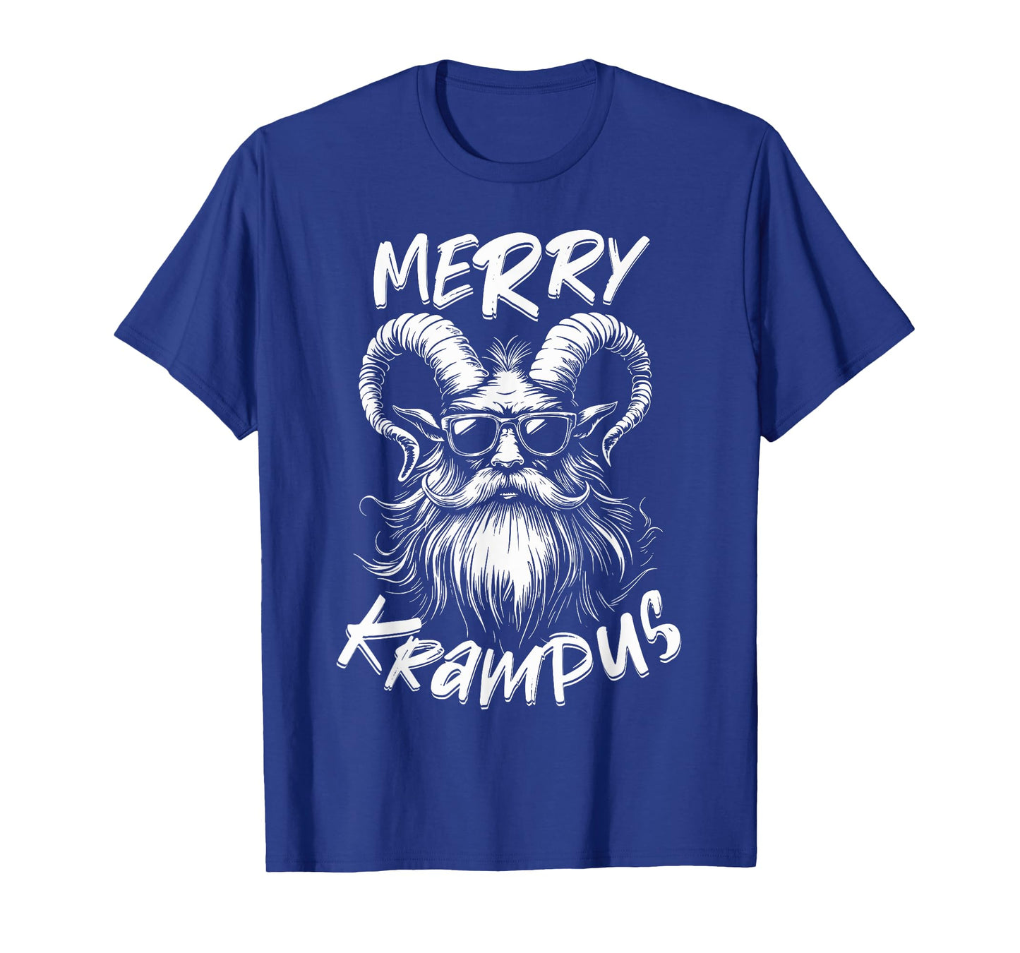 Merry Krampus Mythical Kids Mens Christmas Horror T-Shirt