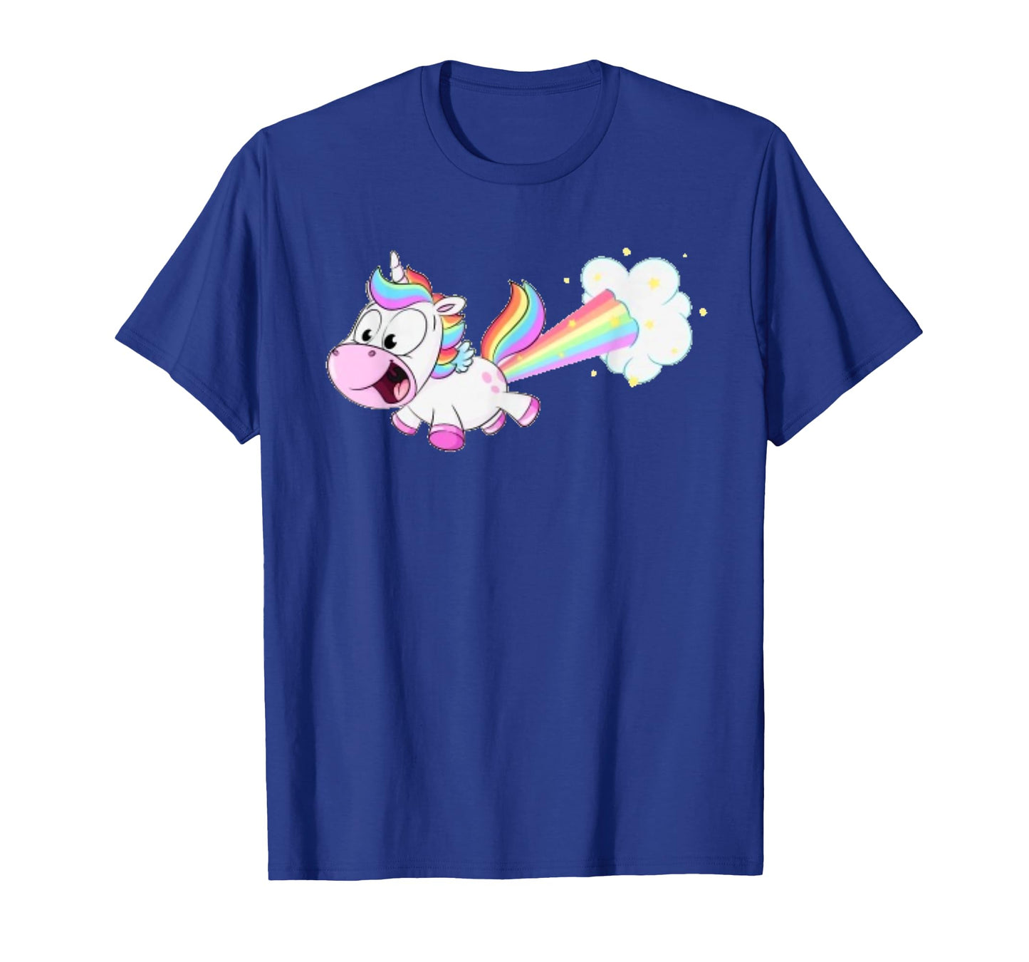 Farting Unicorn T shirt Funny Rainbow Farts T-Shirt
