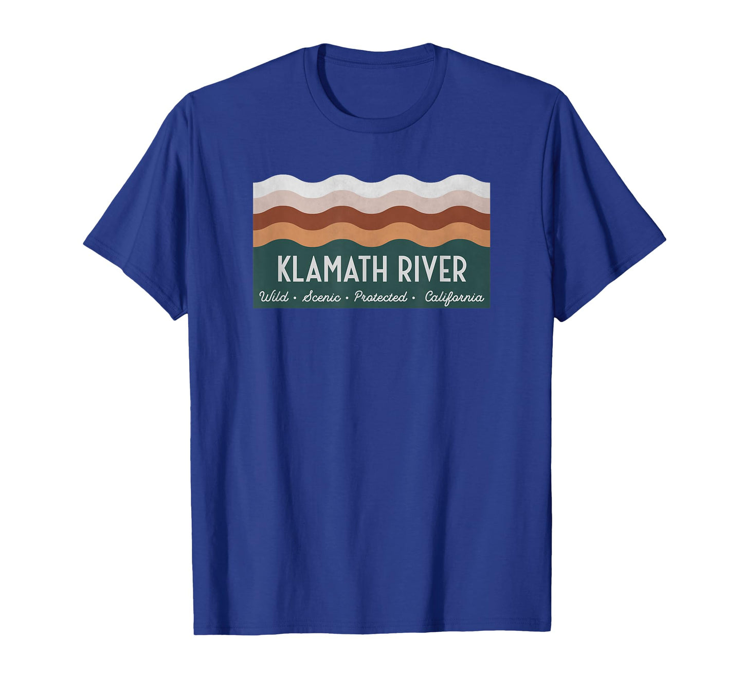 Wild Scenic Protected California - Klamath River T-Shirt