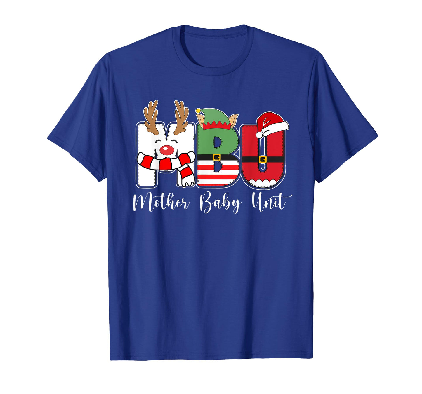 MBU Nurse Mother Baby Unit Nurse Christmas T-Shirt