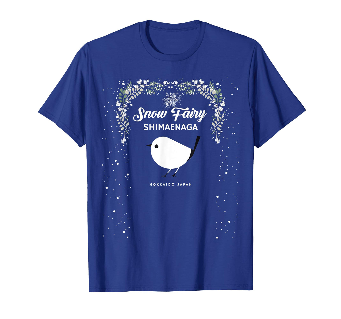 Cute Sagasa Snow Fairy Hokkaido Japanese Birds T-Shirt