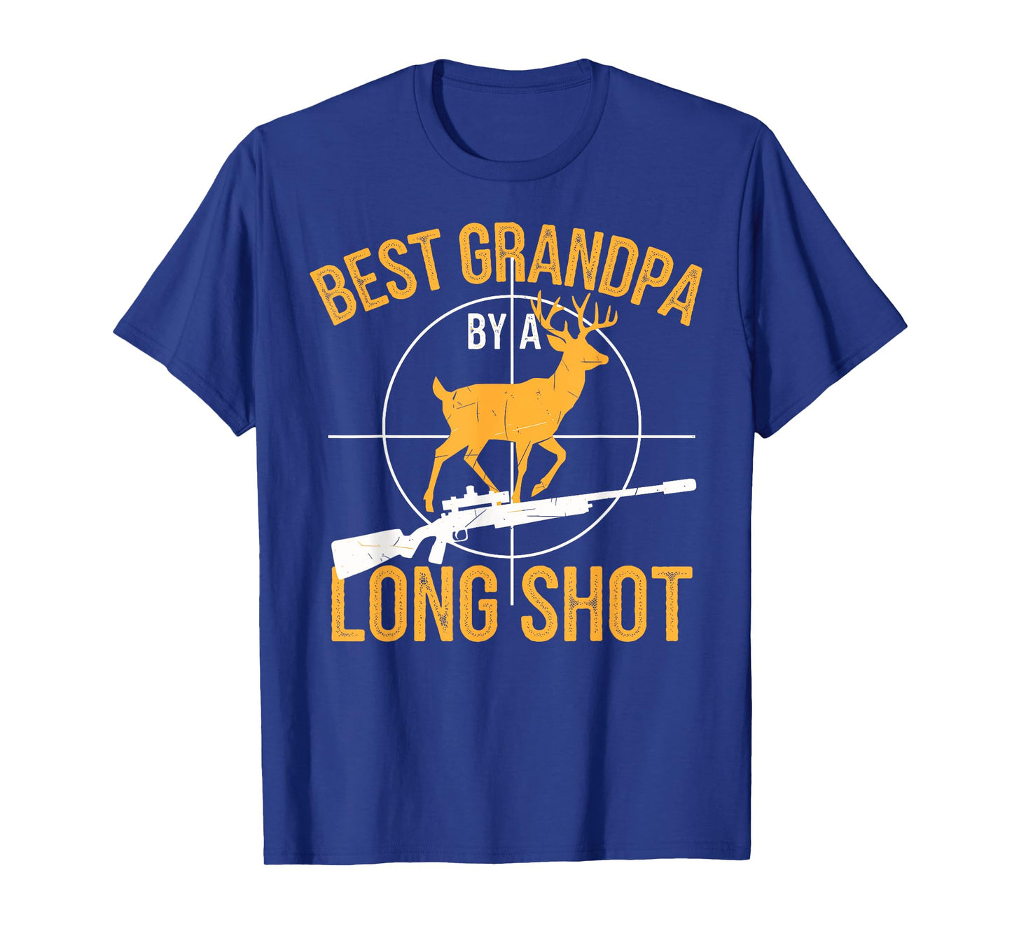 Best Grandpa Dad Buck Deer Hunter Grandfather Funny Hunting T-Shirt
