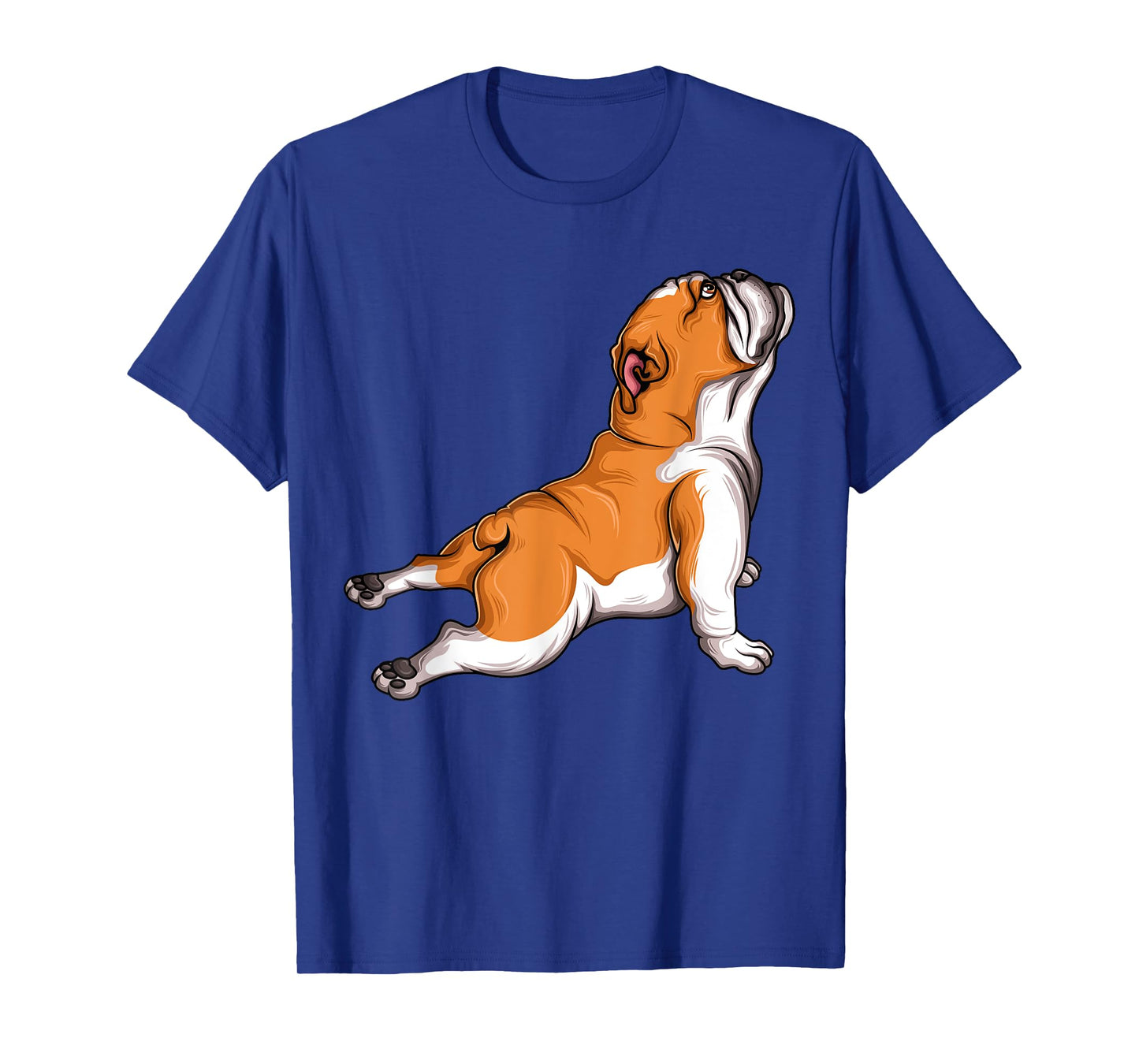 English Bulldog Yoga Dog Lover Namaste Funny Womens Gift T-Shirt