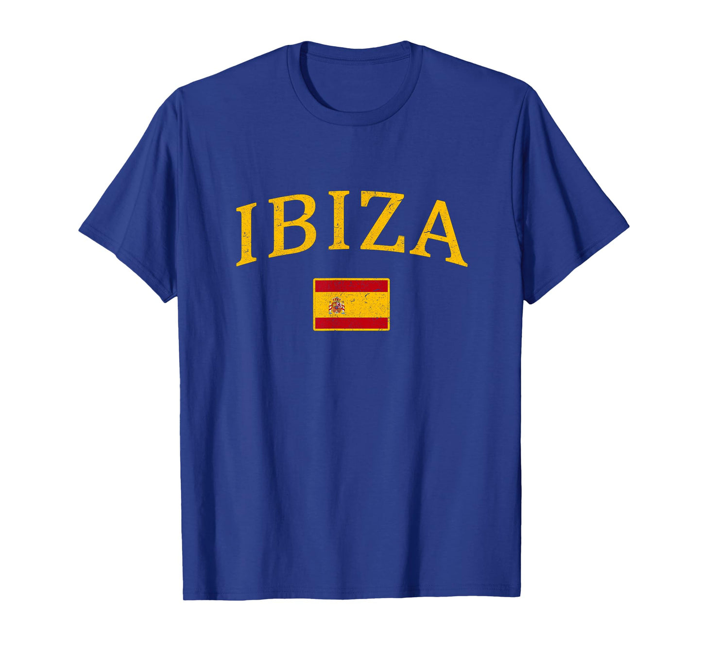 Ibiza Spain T-shirt Spanish Flag Espana Tourist Souvenir T-Shirt