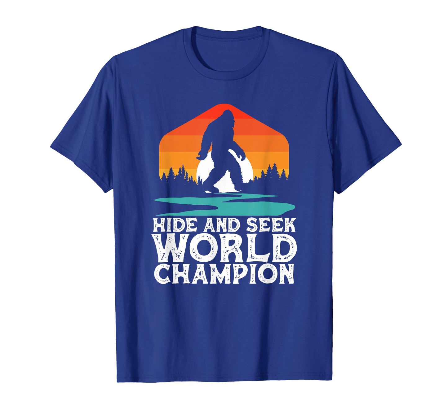 Hide and Seek World Champion Funny Bigfoot 2020 T-Shirt