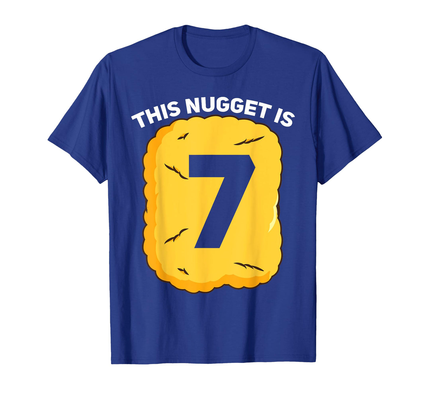7 Year Old Chicken Nugget Birthday Party T-Shirt