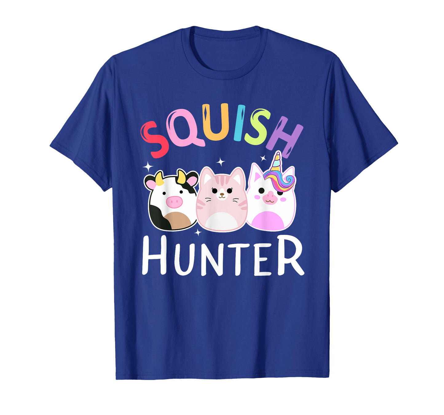 Squish hunter Mallow Soft Toy animals cat cow unicorn T-Shirt