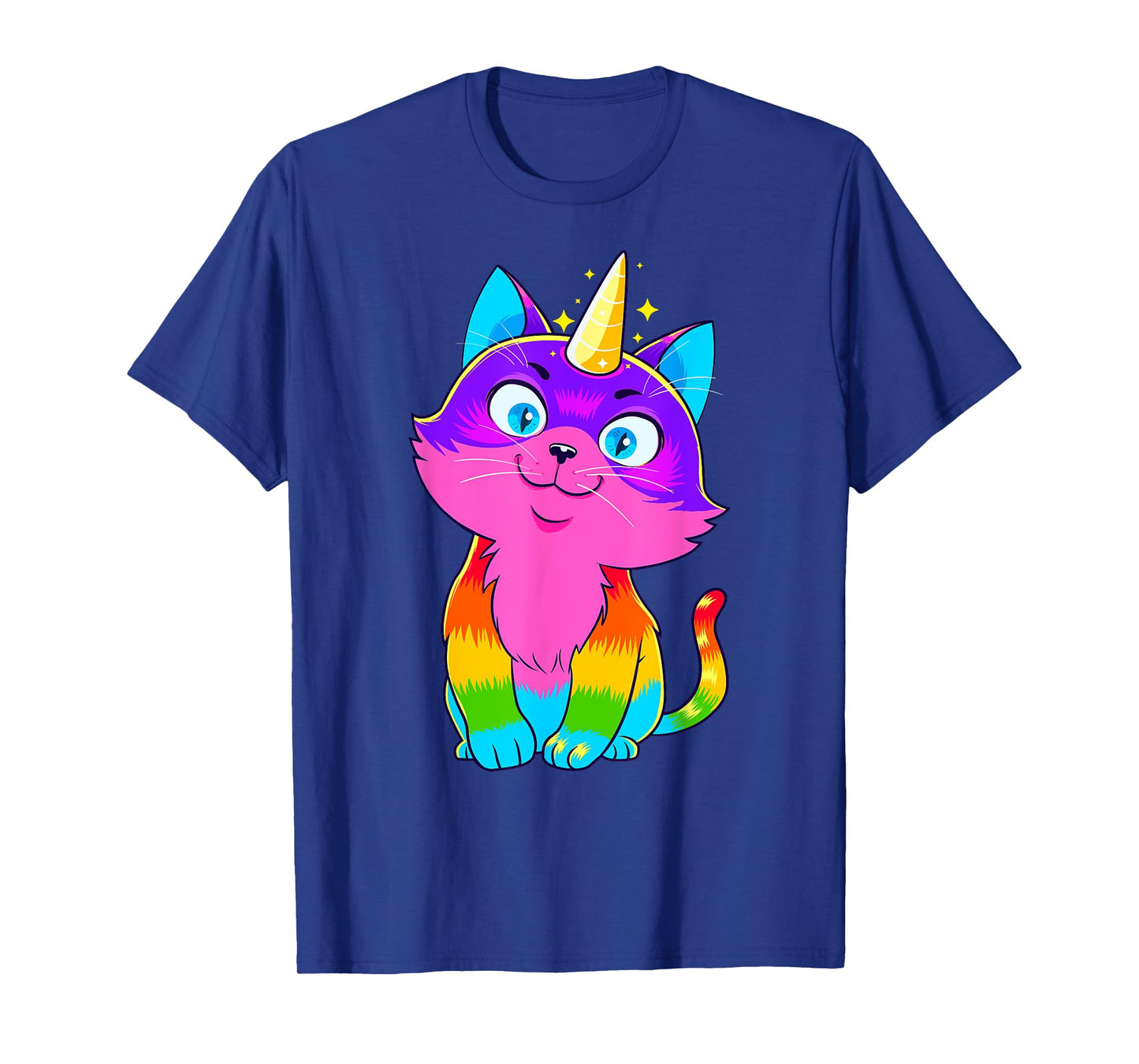Caticorn Unicorn Cat Unikitty Kittycorn Cats Girls Women T-Shirt