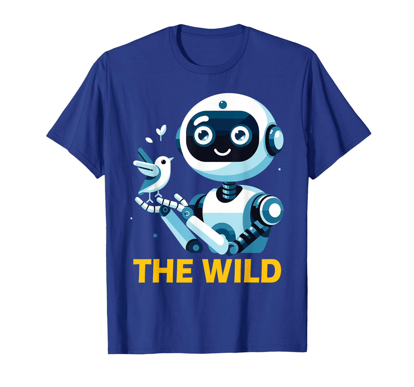 Wild Retro Vintage Machine ROBOT Art Science & Math Boy Kid T-Shirt