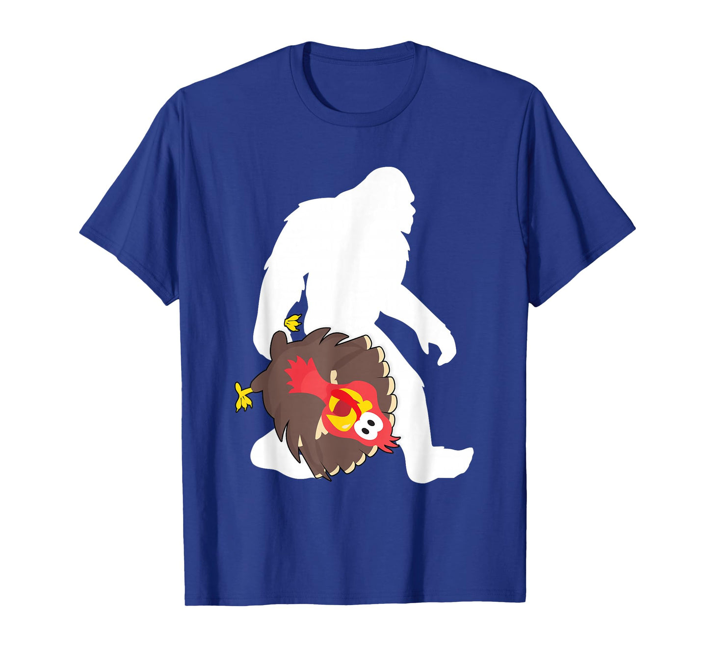 Bigfoot Funny Thanksgiving Turkey Sasquatch T-Shirt