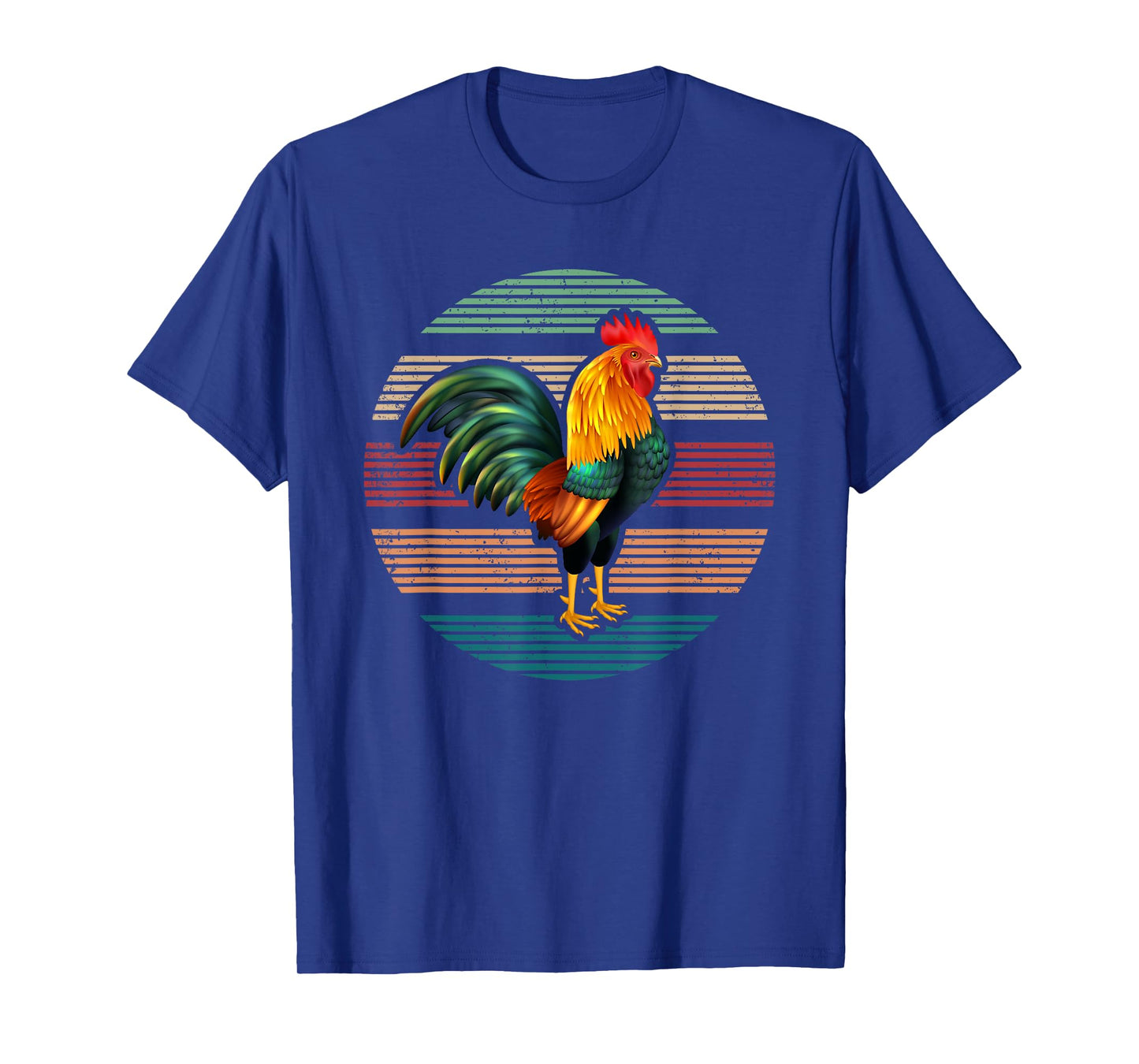 Roosters Lover Gift Vintage Retro Rooster T-Shirt