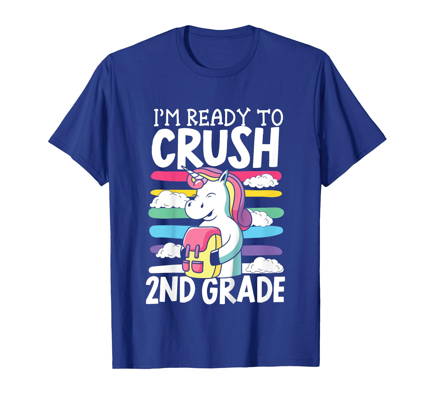 Kids I'm Ready To Crush 2nd Grade First Day Of School T-Shirt