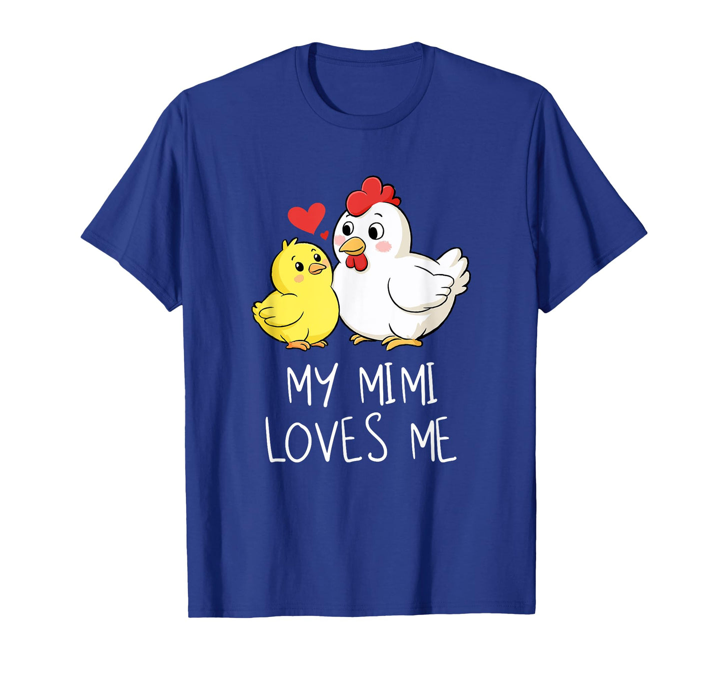 Cute Baby & Grandma My Mimi Loves Me Chicken & Chick T-Shirt