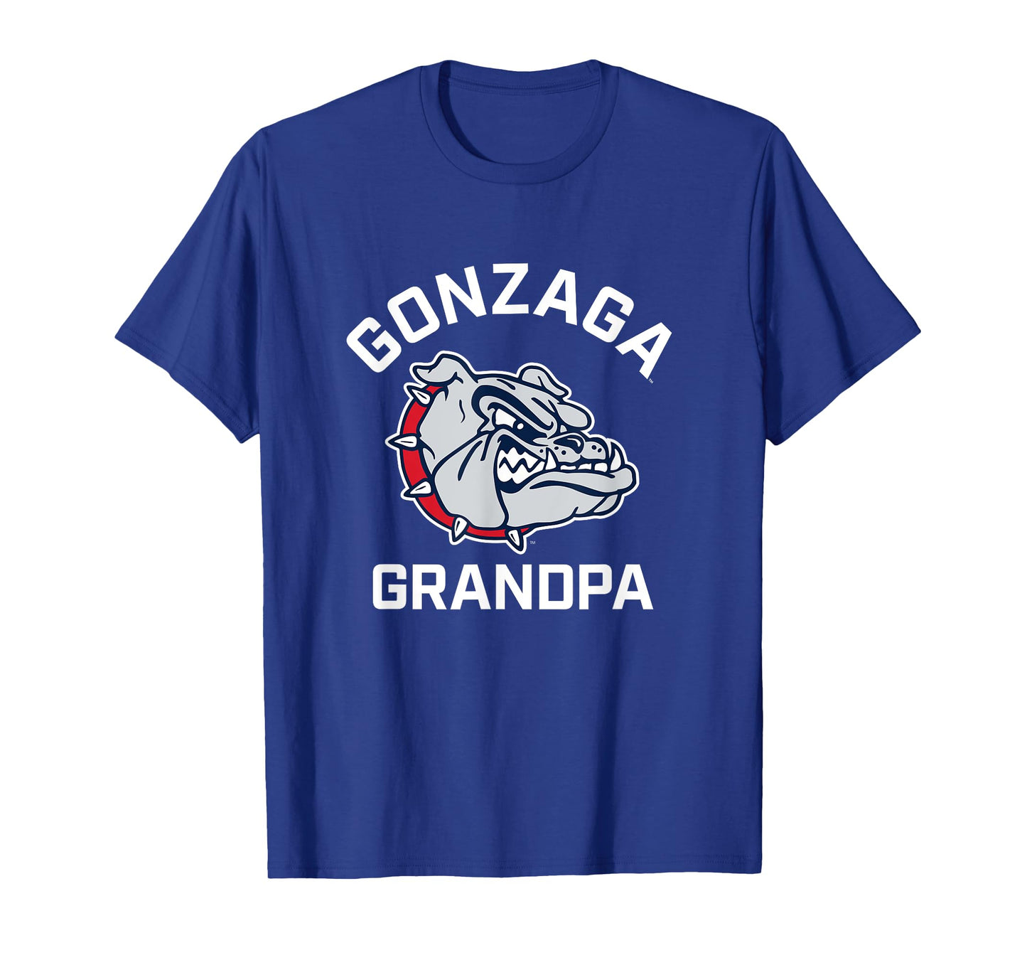 Gonzaga University Bulldogs Arched Grandpa T-Shirt