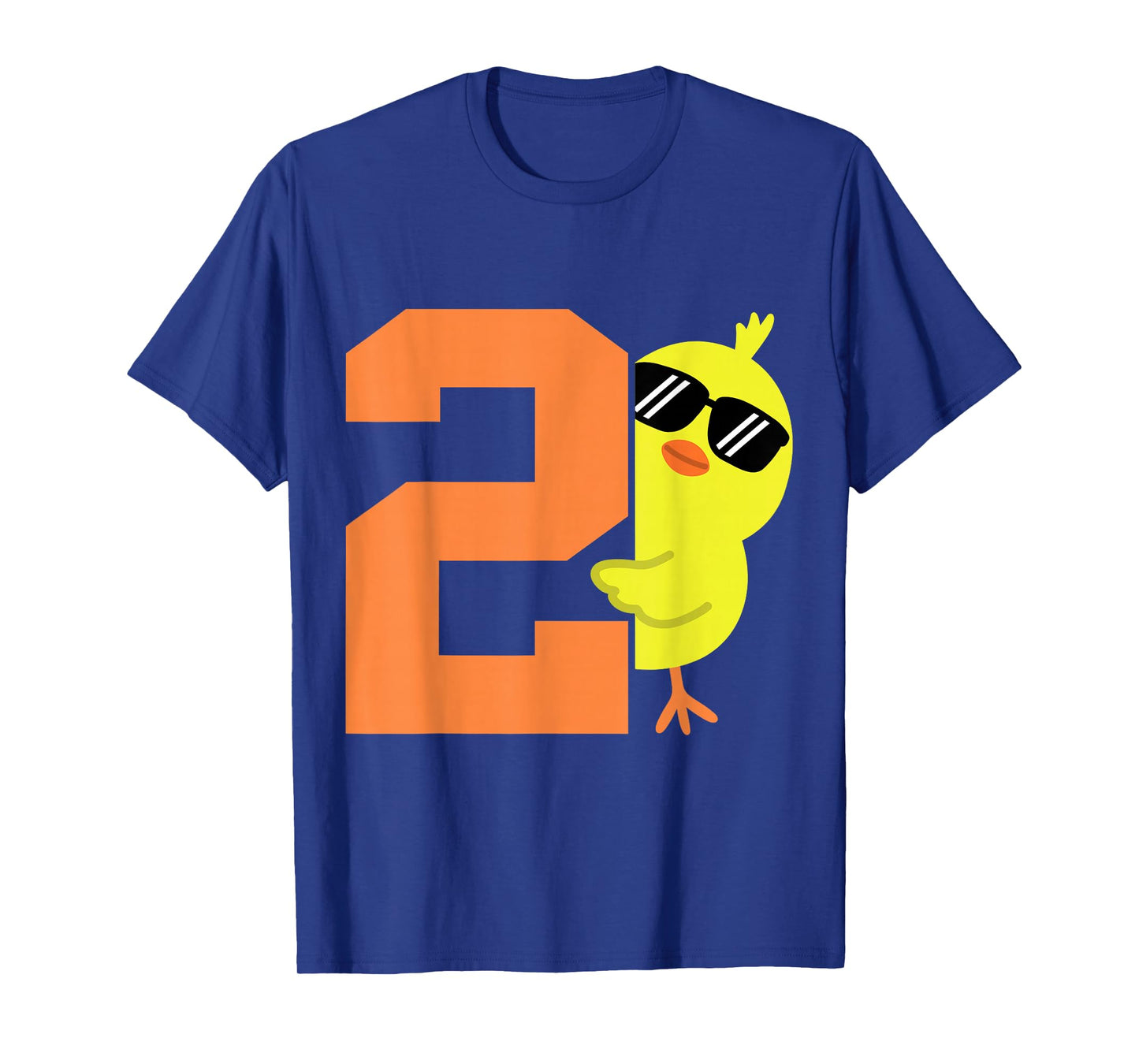 Toddler 2nd Birthday Chicken Themed 2 Year Old Boy Kid Chick T-Shirt