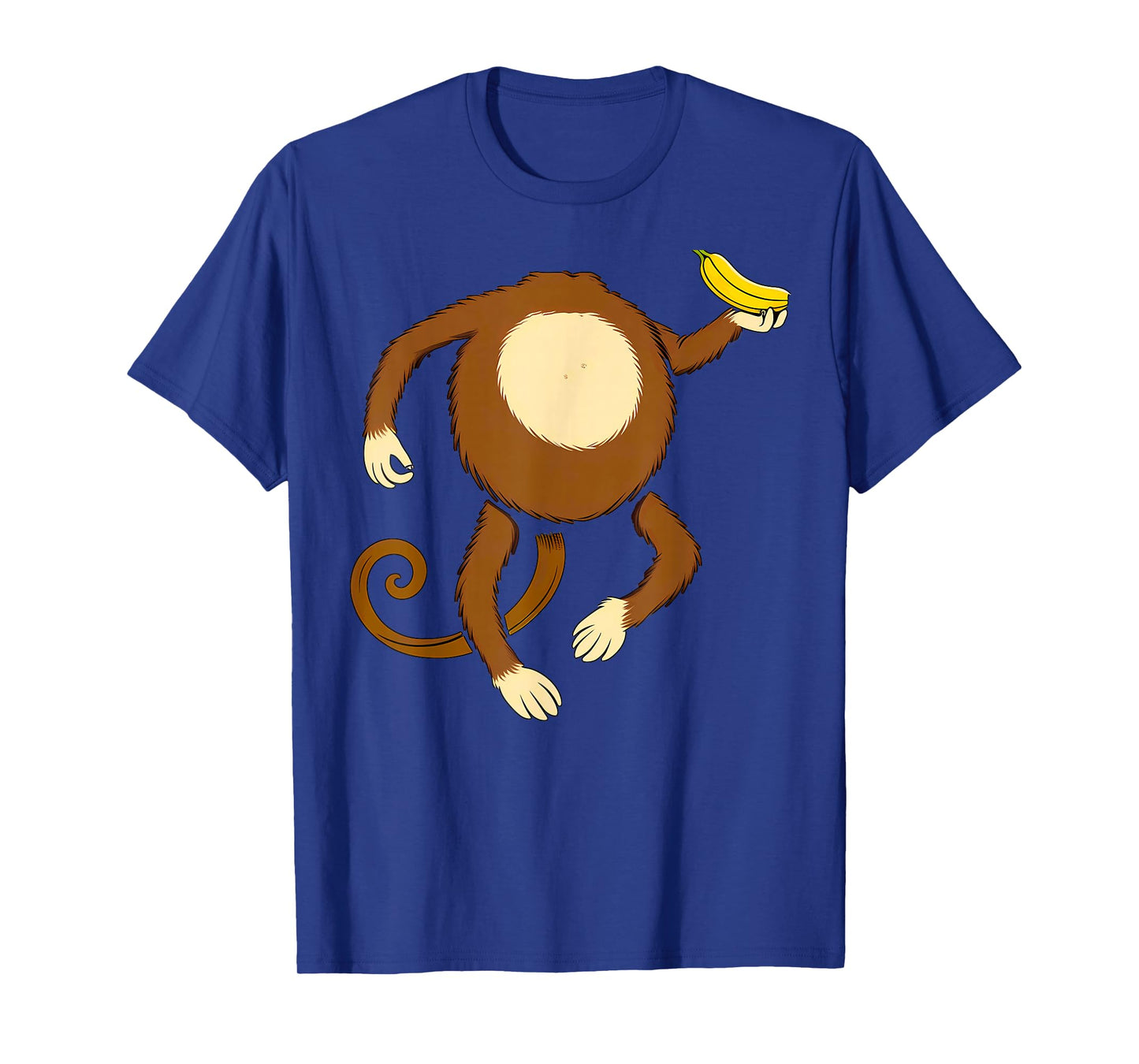 Monkey Holding Banana Halloween Costume T-Shirt