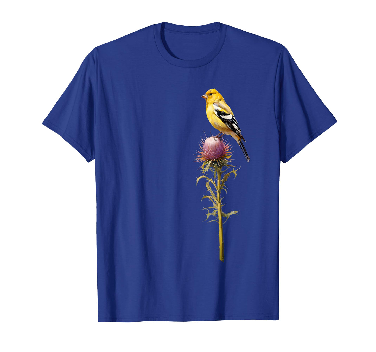 Birding and Bird Lovers Apparel Decor Accessories American Goldfinch Backyard Bird Watching Watchers Birder Unisex-Adults Black Short Sleeve T-Shirt Small