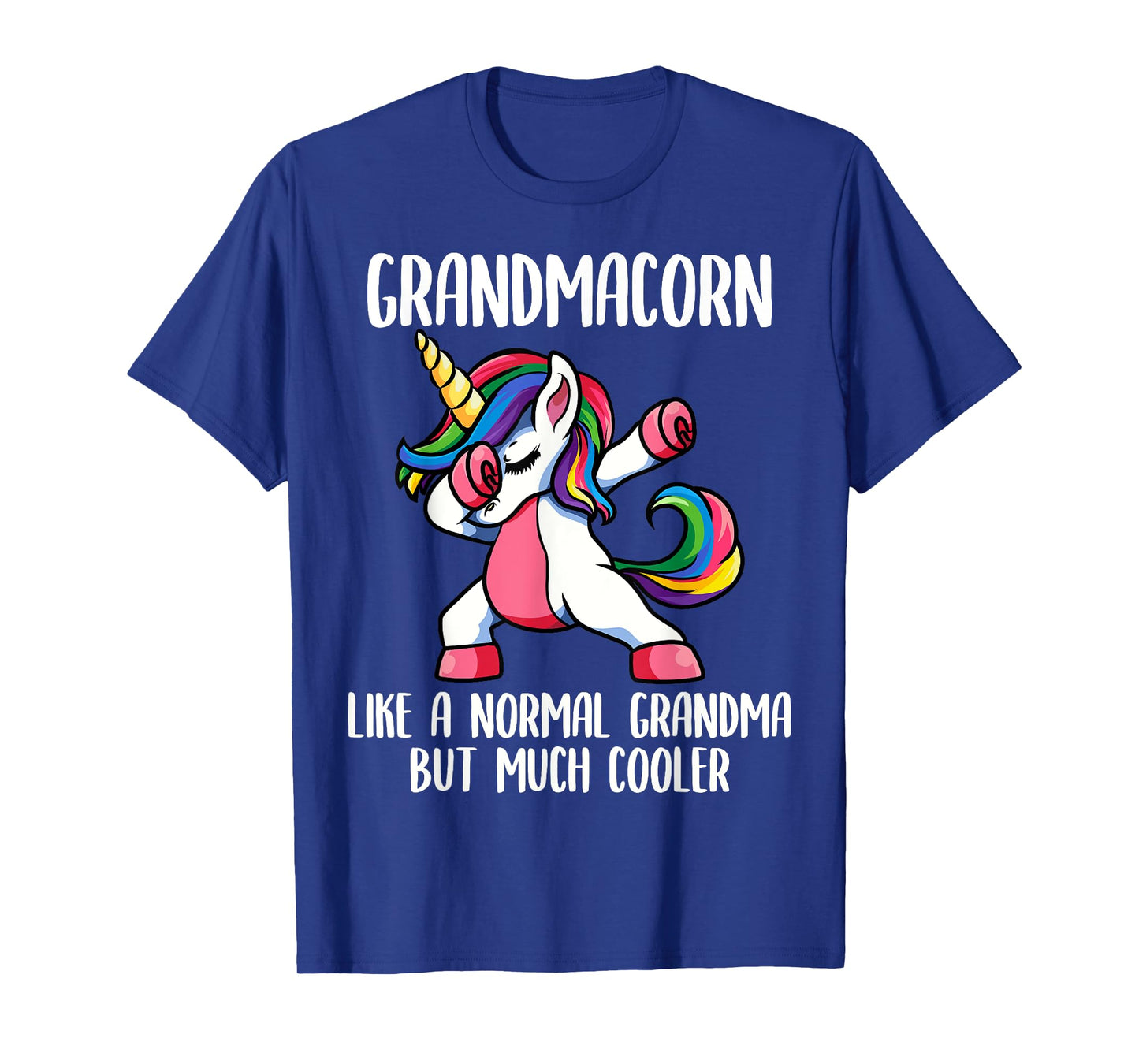 Unicorn Grandma Girl Birthday Party Clothing GrandmaCorn T-Shirt