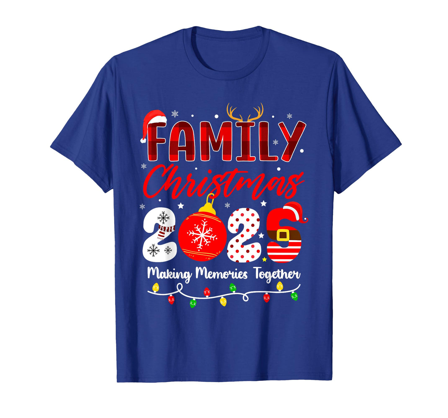 Family Christmas 2025 Matching Family Christmas Xmas T-Shirt