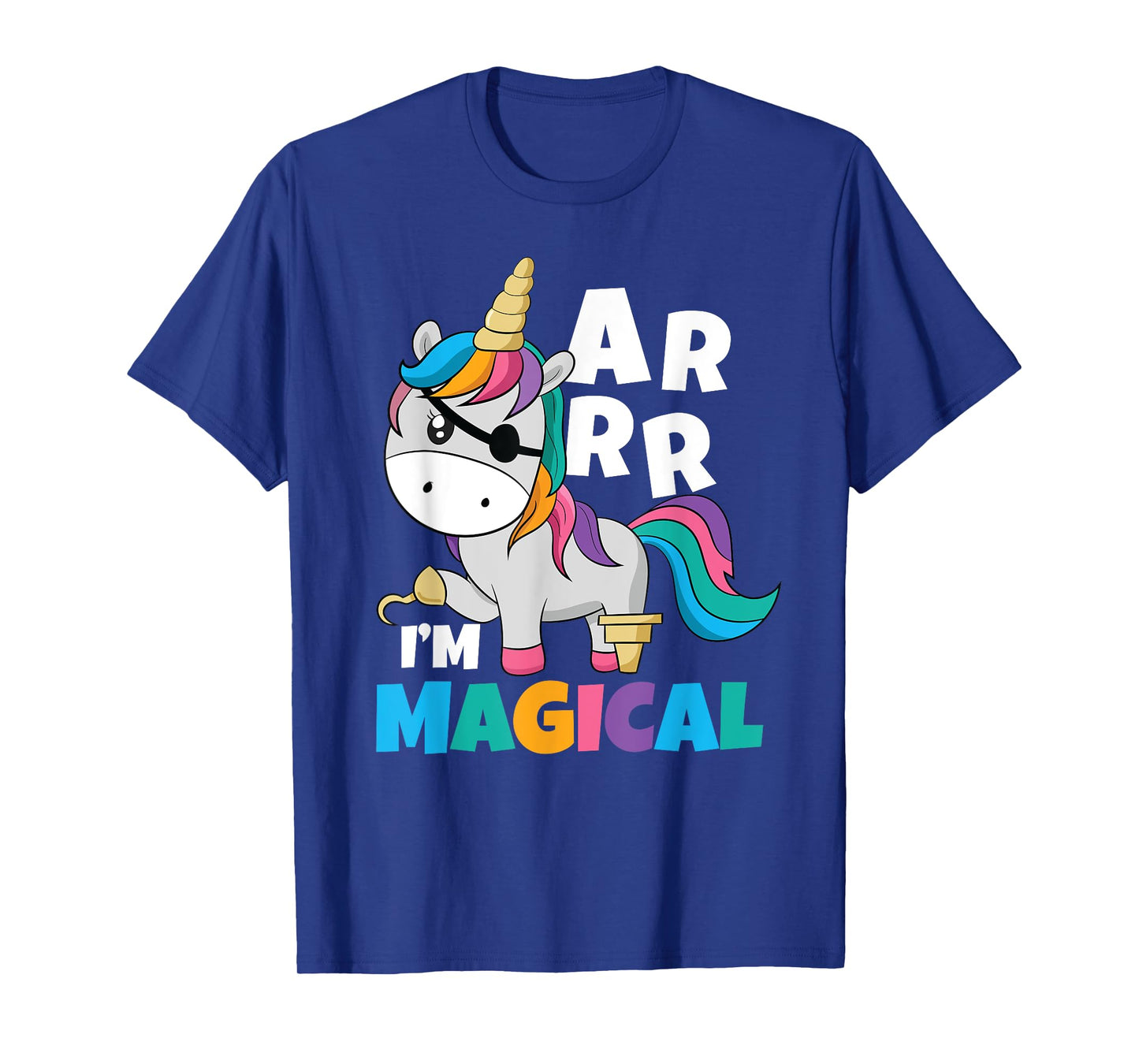 I'm Magical Caribbean Freebooter Toddler Girl Unicorn Pirate T-Shirt