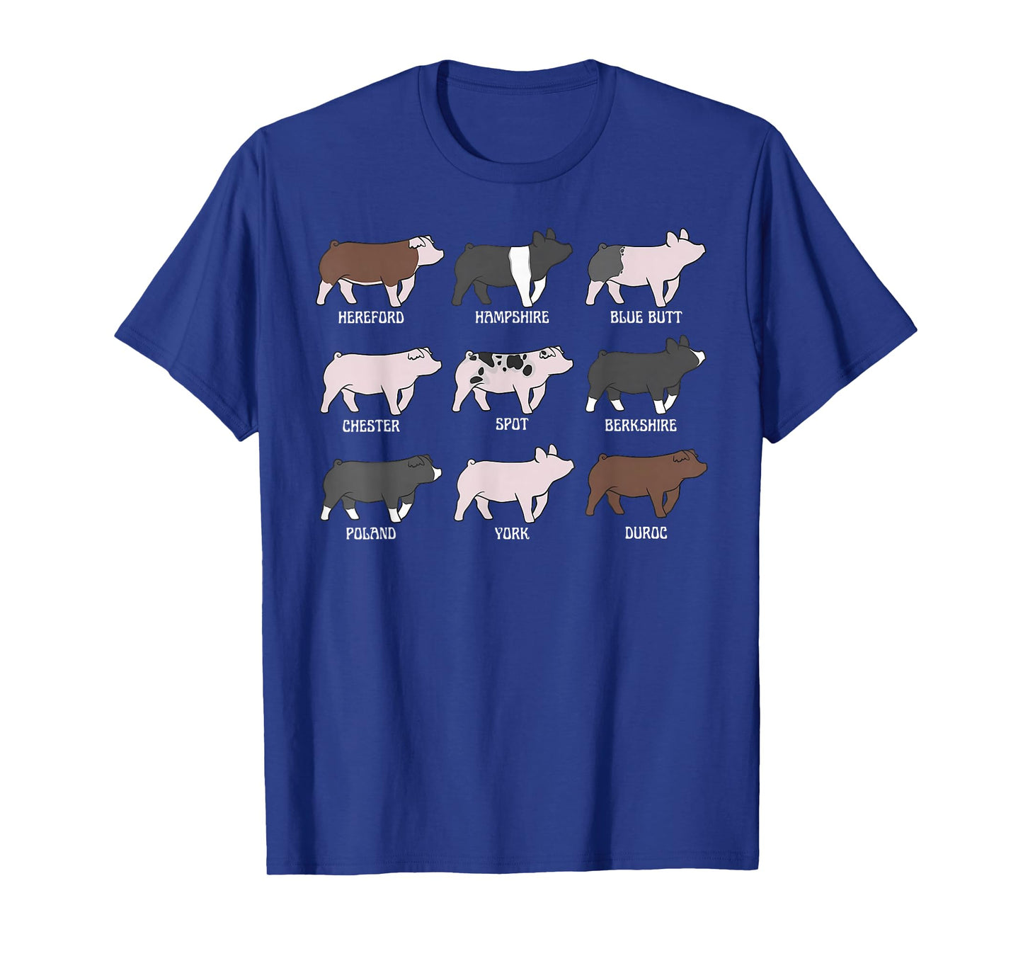 Pig Breed Show Pig Swine Show Stock Show Girl Pig Show Mama T-Shirt