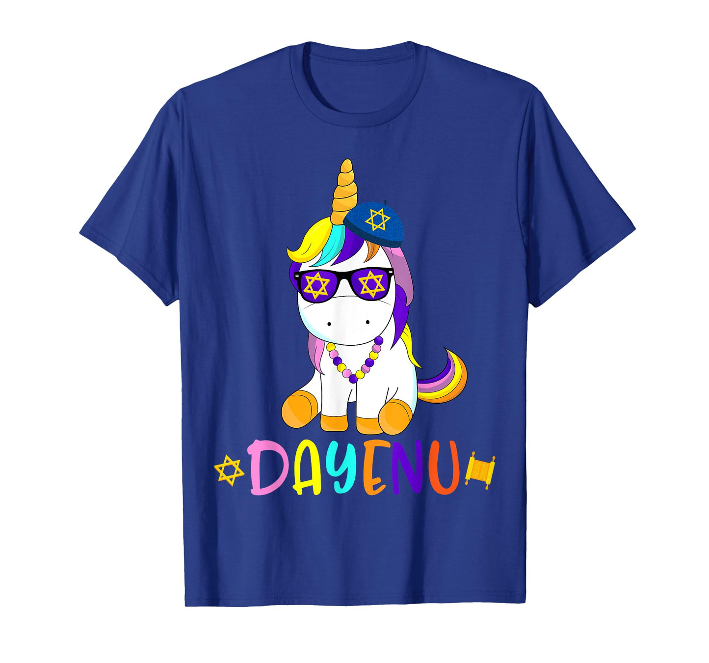 Passover Unicorn Shirt Jewish Matzo Jewnicorn Dayenu Pesach T-Shirt