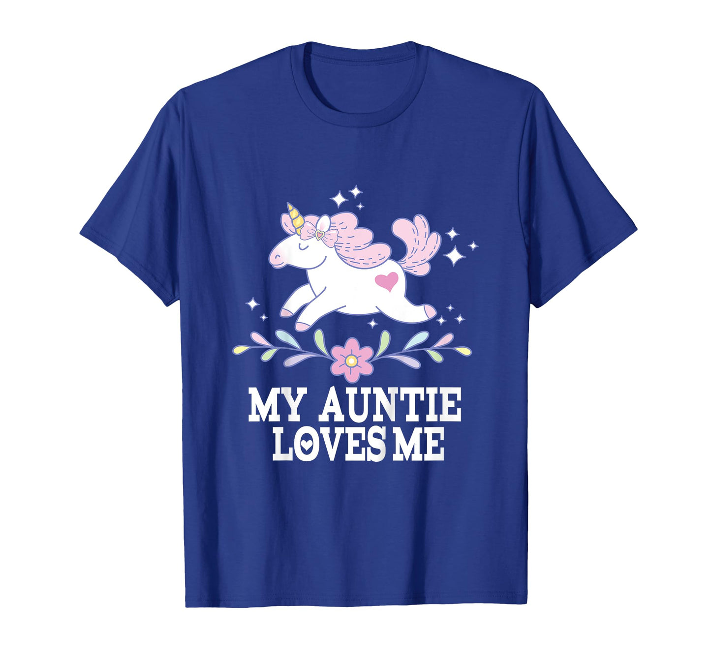 My Auntie Loves Me Unicorn Niece T-Shirt