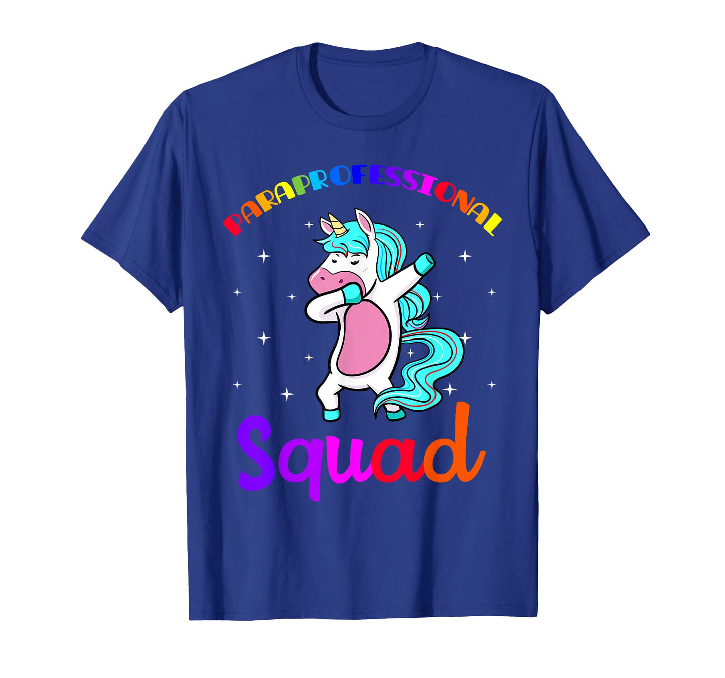 Paraprofessional Squad Paraeducator Para-pro Teacher's Aide T-Shirt for Men Women Girls Kids