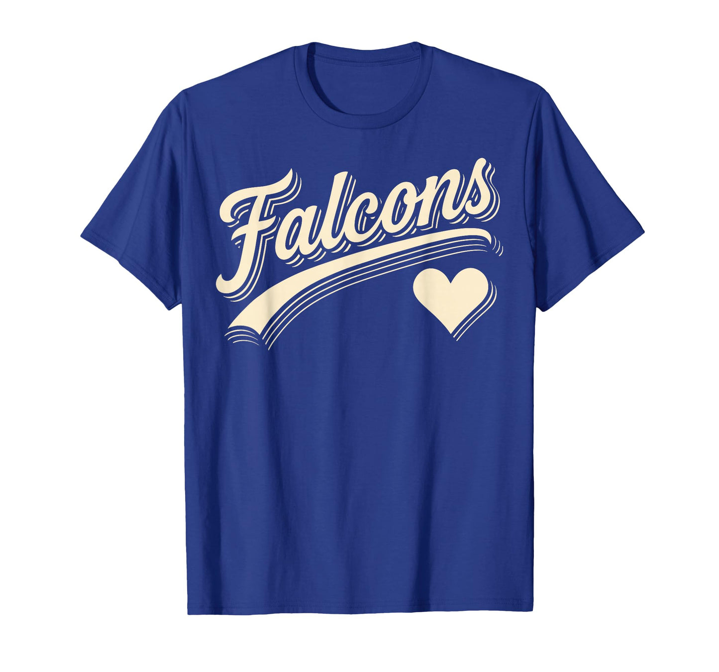 Retro Falcons Hearts Name Gift for Men Women Kid Boy Girl T-Shirt