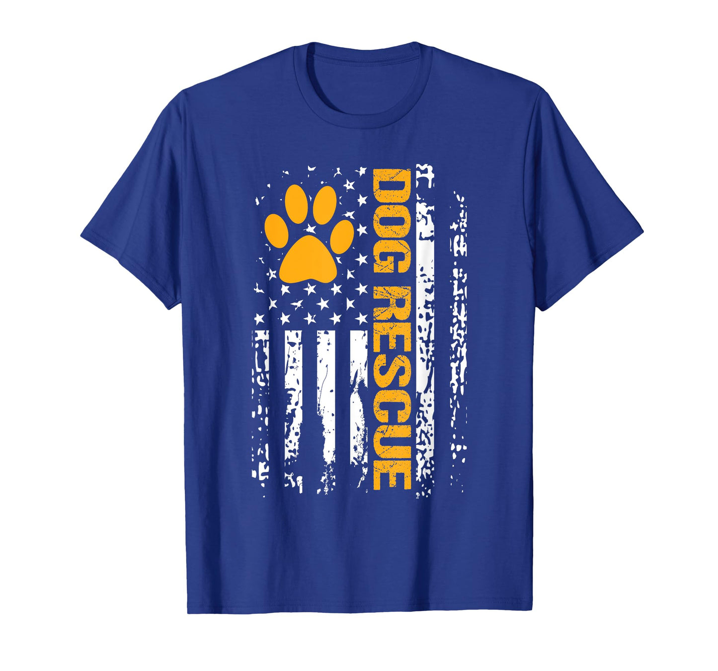 Dog Rescue Shirt American Flag Dog Shelter Dog Adoption T-Shirt
